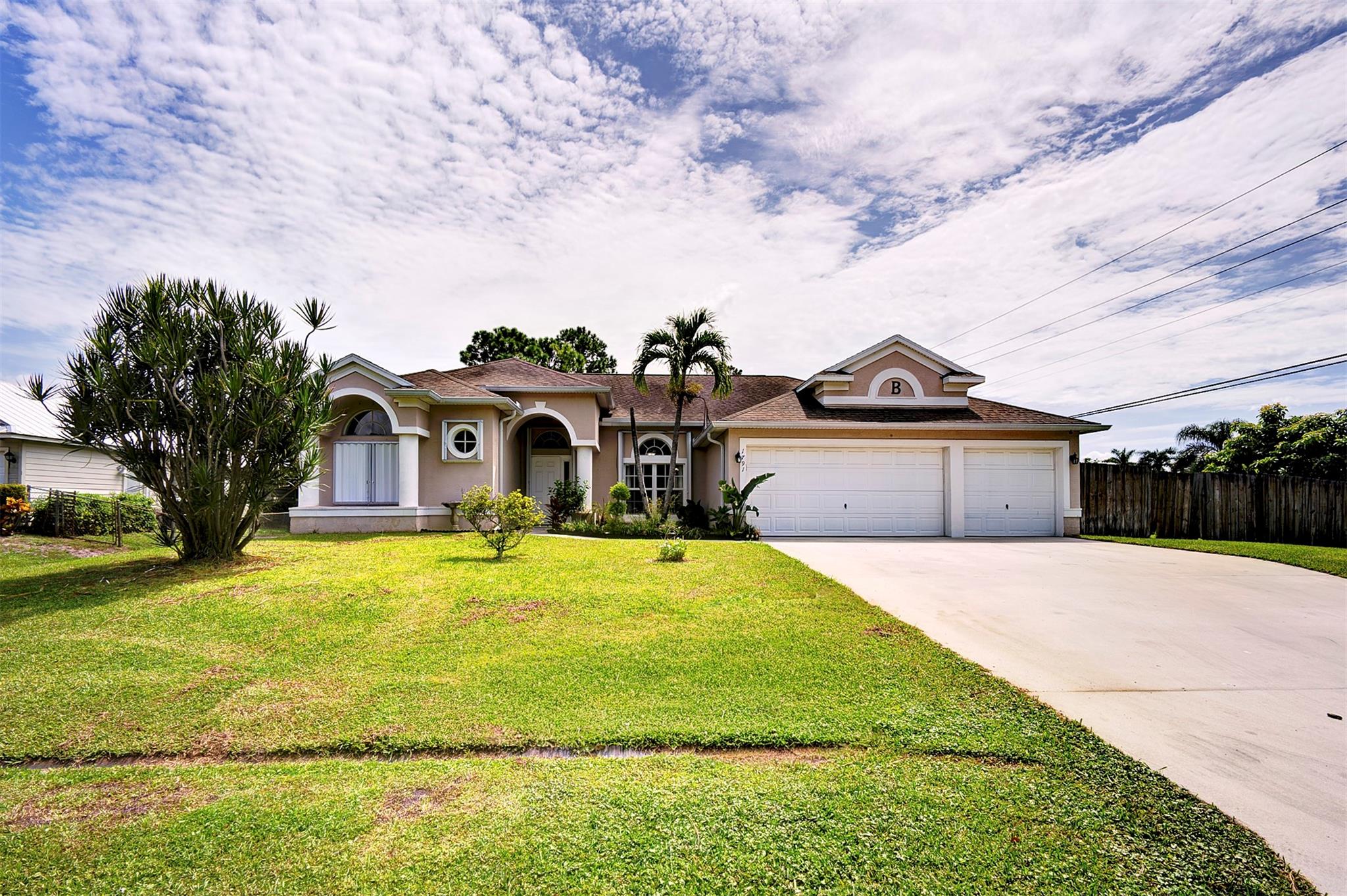 Photo for 1791 SW Bismarck Street, Port Saint Lucie, FL 34953 - Listing #FX-10523672 1791 SW Bismarck Street, Port Saint Lucie, FL 34953
