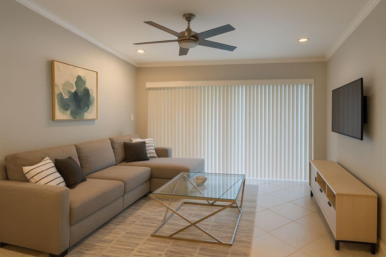 Photo for 9319 Wedgewood Drive, C19, Tamarac, FL 33321 - Listing #FX-10513381 Virtually Staged with different furniture