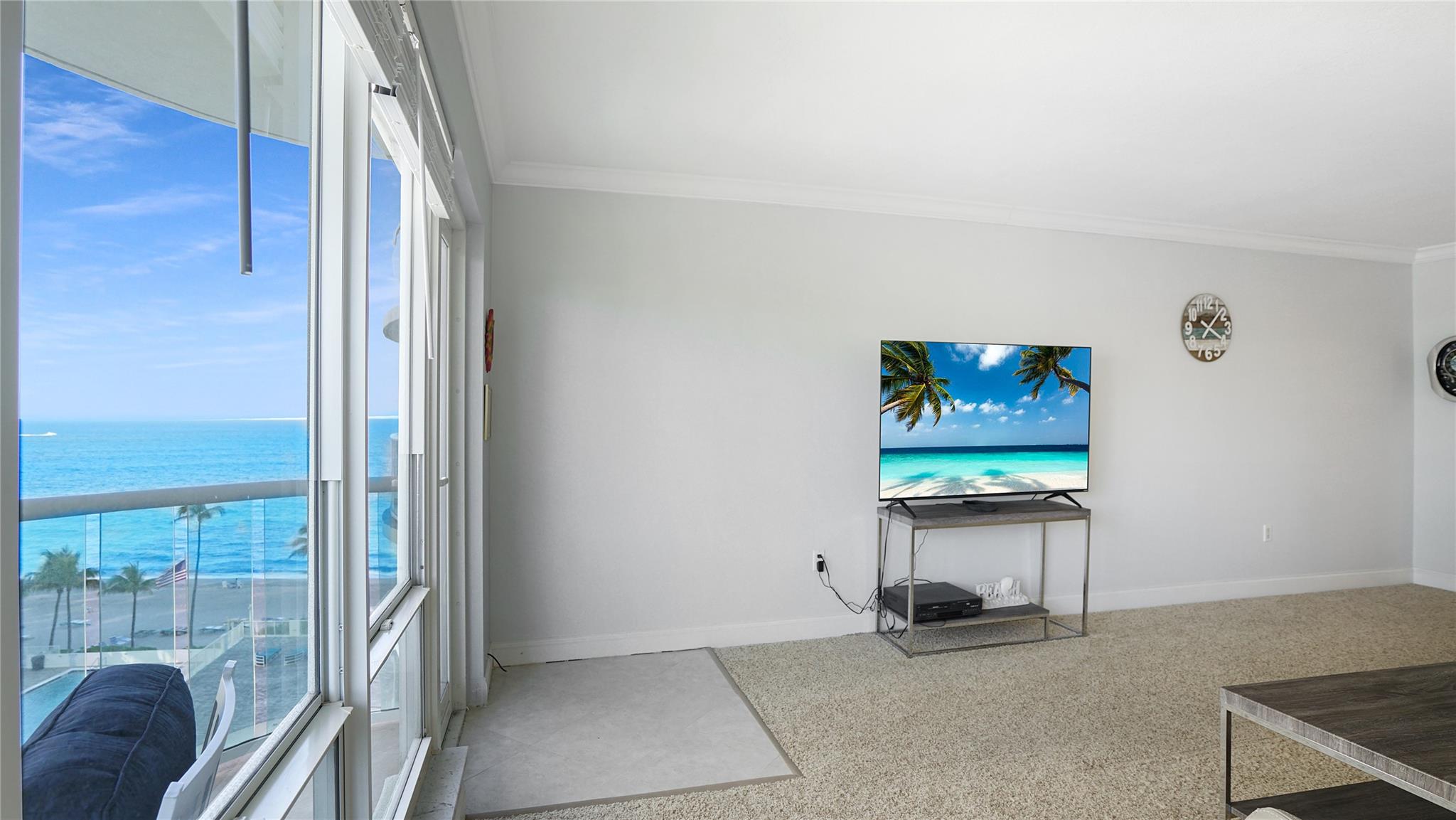 Lovely 6th floor ocean views.