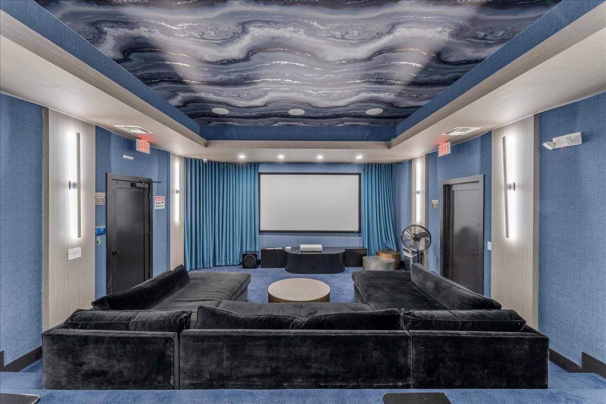 CLLUBHOUSE SCREENING ROOM
