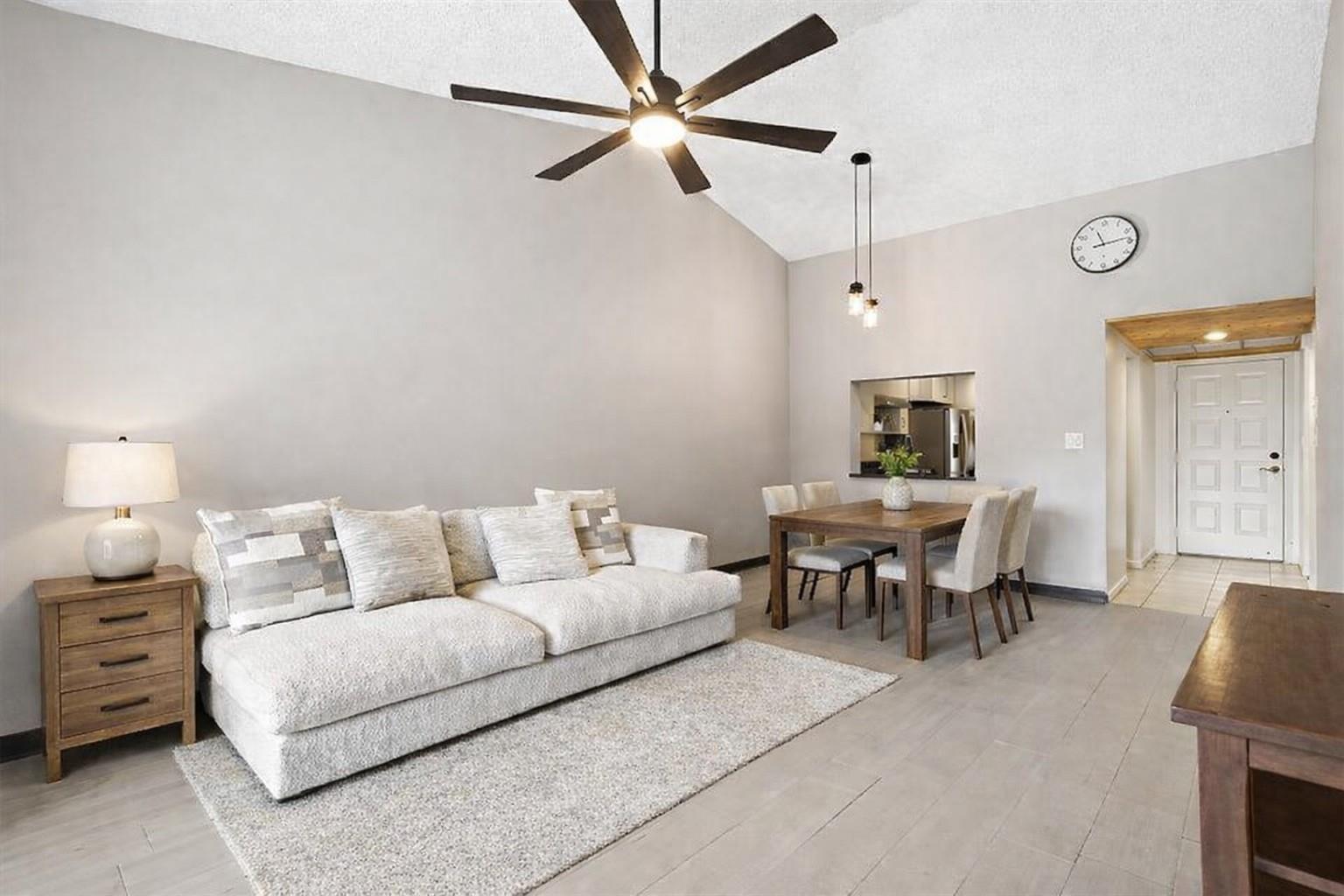 furniture is virtually staged