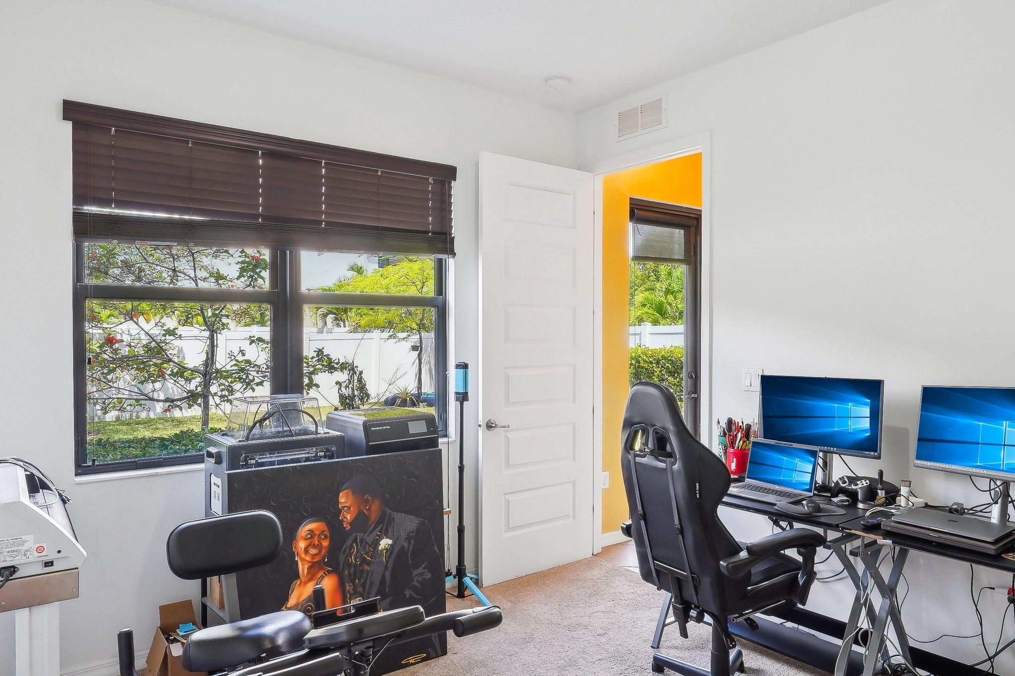 Photo for 19276 NE 9th Place, Miami, FL 33179 - Listing #FX-10501523 5th bedroom currently used as an office (1st floor)