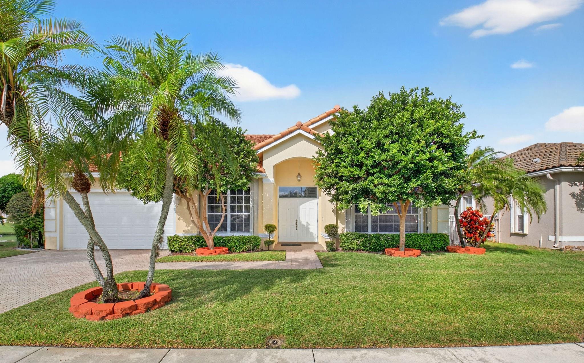 Photo for 6329 Hatteras Club Drive, Lake Worth, FL 33463 - listing #FX-10538628 Welcome to Winston Trails’ sought-after Catalina on the Green, a gated community where this beautifully maintained 3 bedroom, 2 bath home with a 2 car garage and lake views is available!