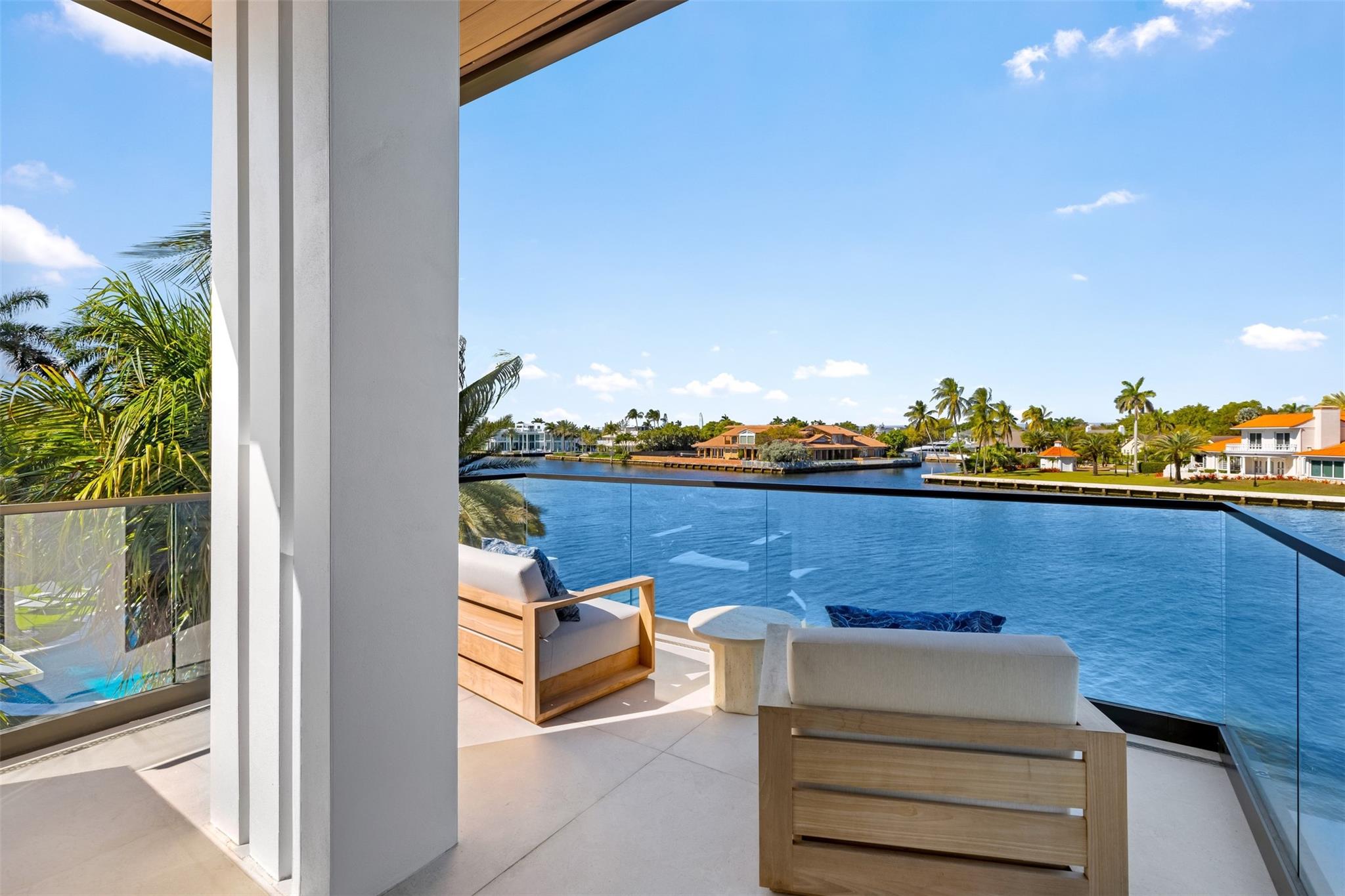 View from upstairs terrace located off the Primary Bedroom