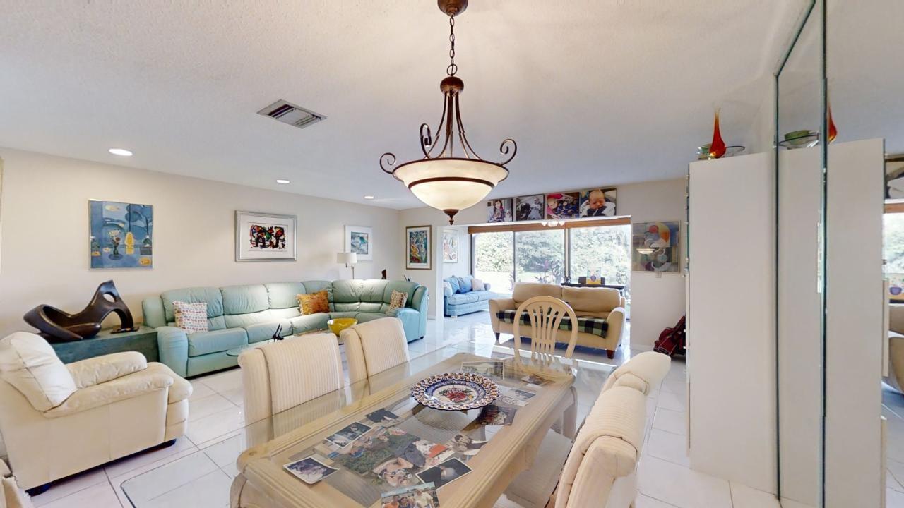 Dining Area and Family Room
