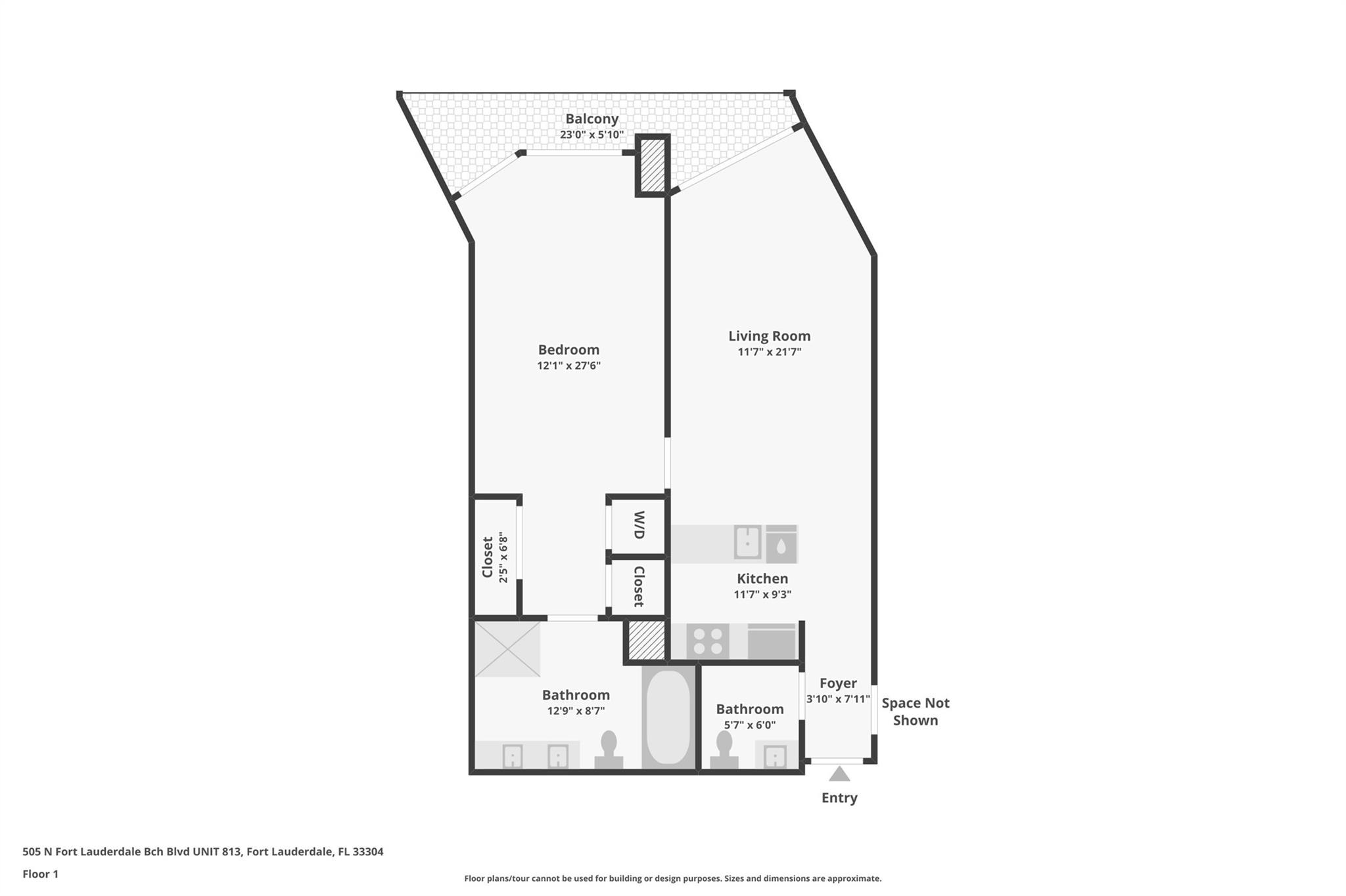 505 N Ft Lauderdale Bch Boulevard 813, Fort Lauderdale, FL 33304