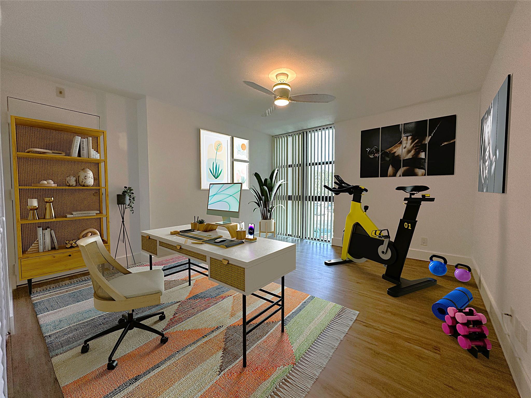 Photo for 1301 River Reach Drive, 217, Fort Lauderdale, FL 33315 - Listing #FX-10507990 Guest Bedroom - Virtually Staged Furniture