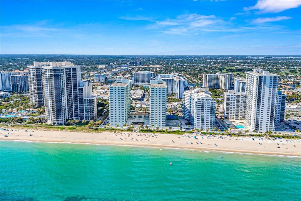Southpoint as seen from the beach. Location, location, location.