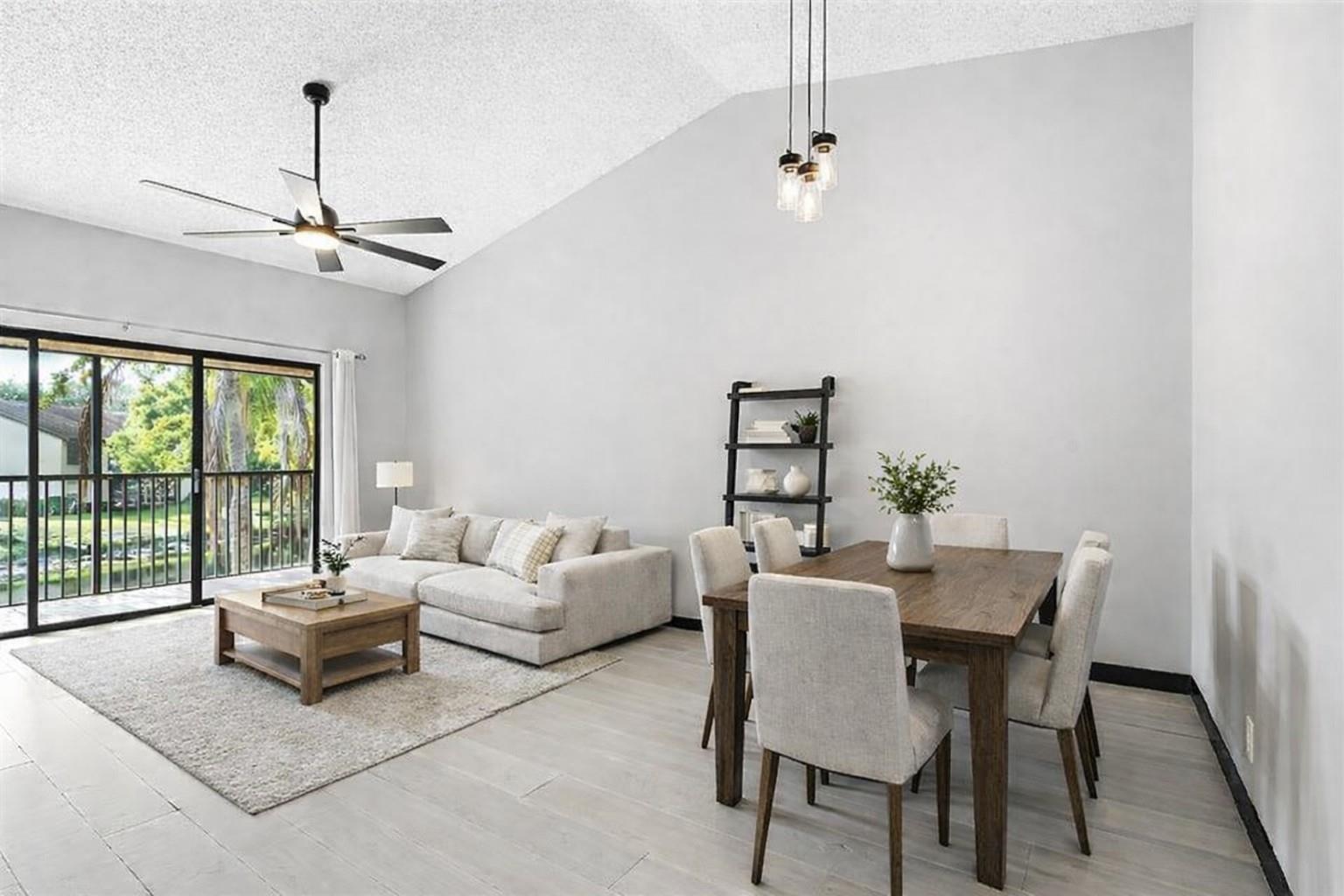 furniture is virtually staged