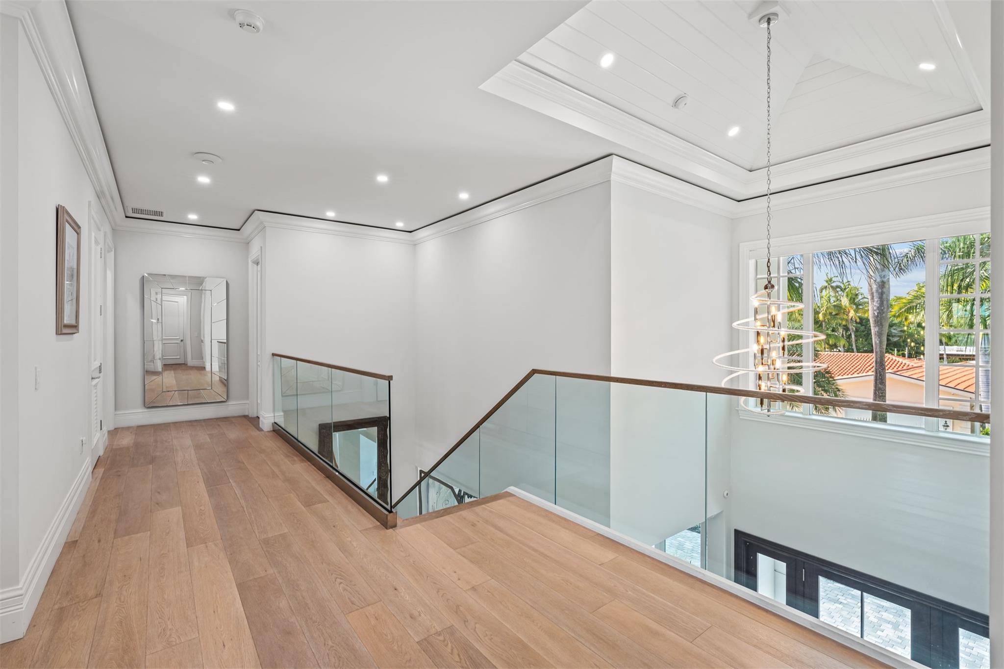 Spacious and bright upstairs landing.