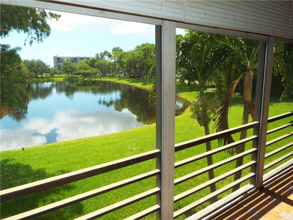 Photo for 2311 S Cypress Bend Drive, 219A, Pompano Beach, FL 33069 - Listing #FX-10412204 of the beautiful water from both bedrooms & Living room