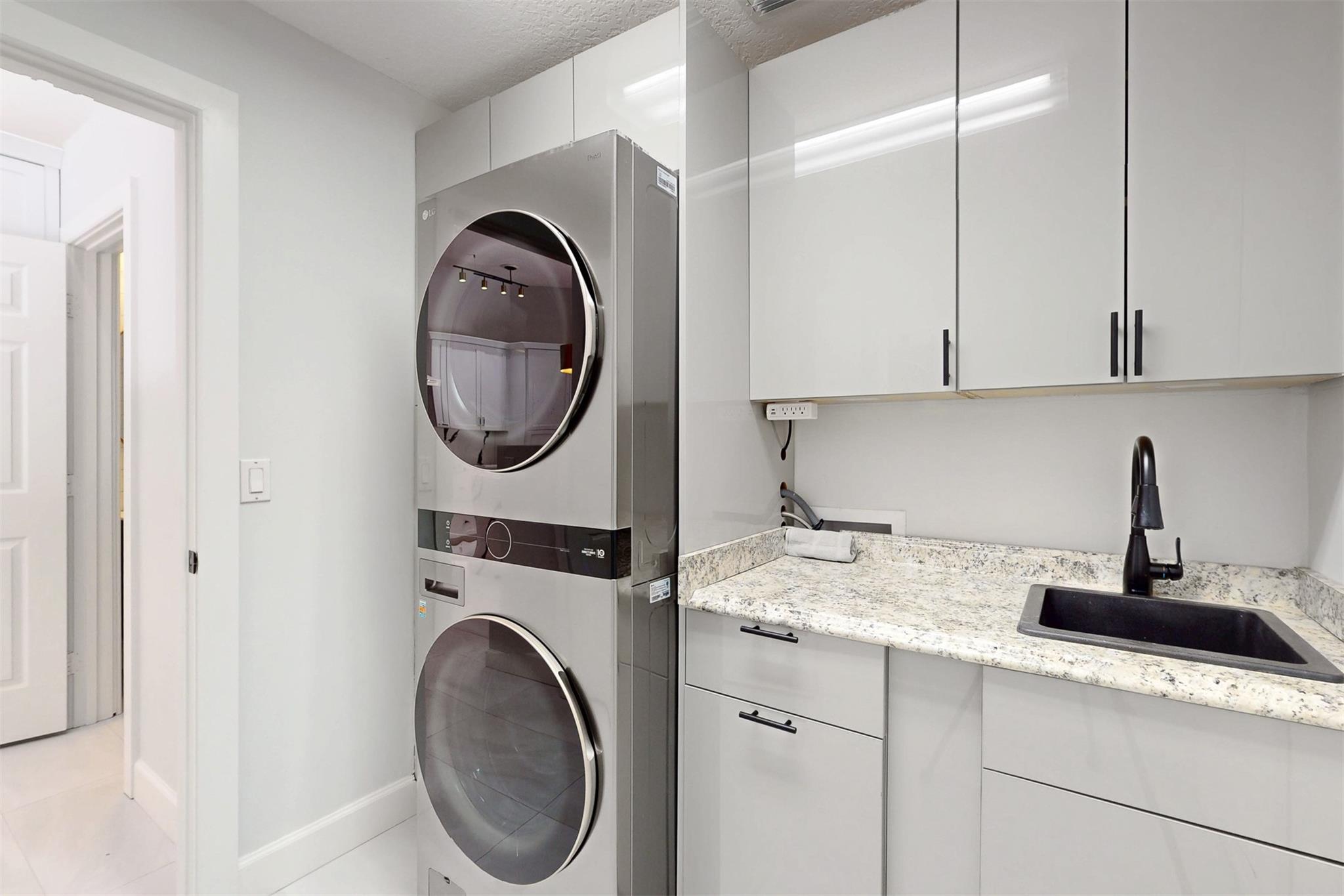 Even the laundry room is beautiful