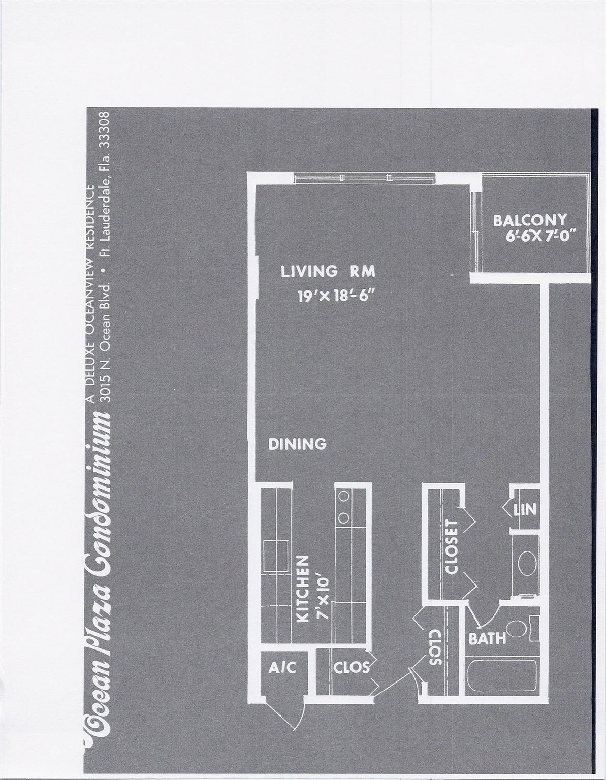 Berkley Studio C Floorplan