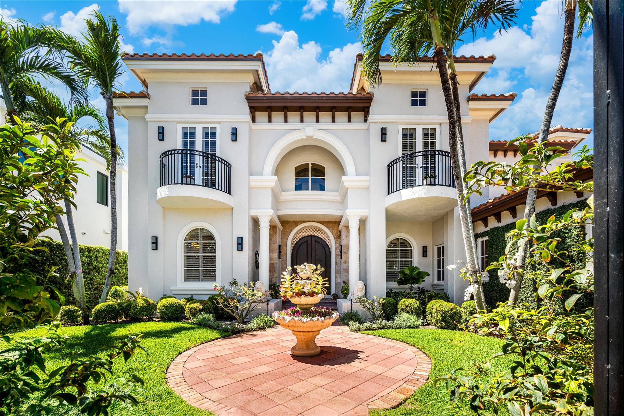 Gated Court-yard entrance