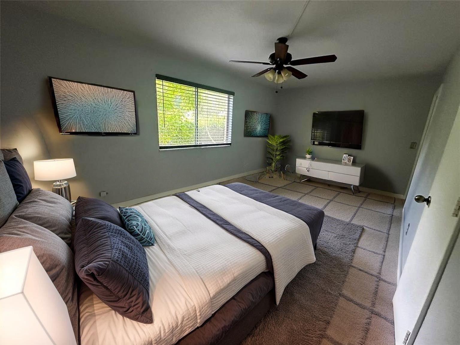 The furniture is AI-generated to help you visualize your home.