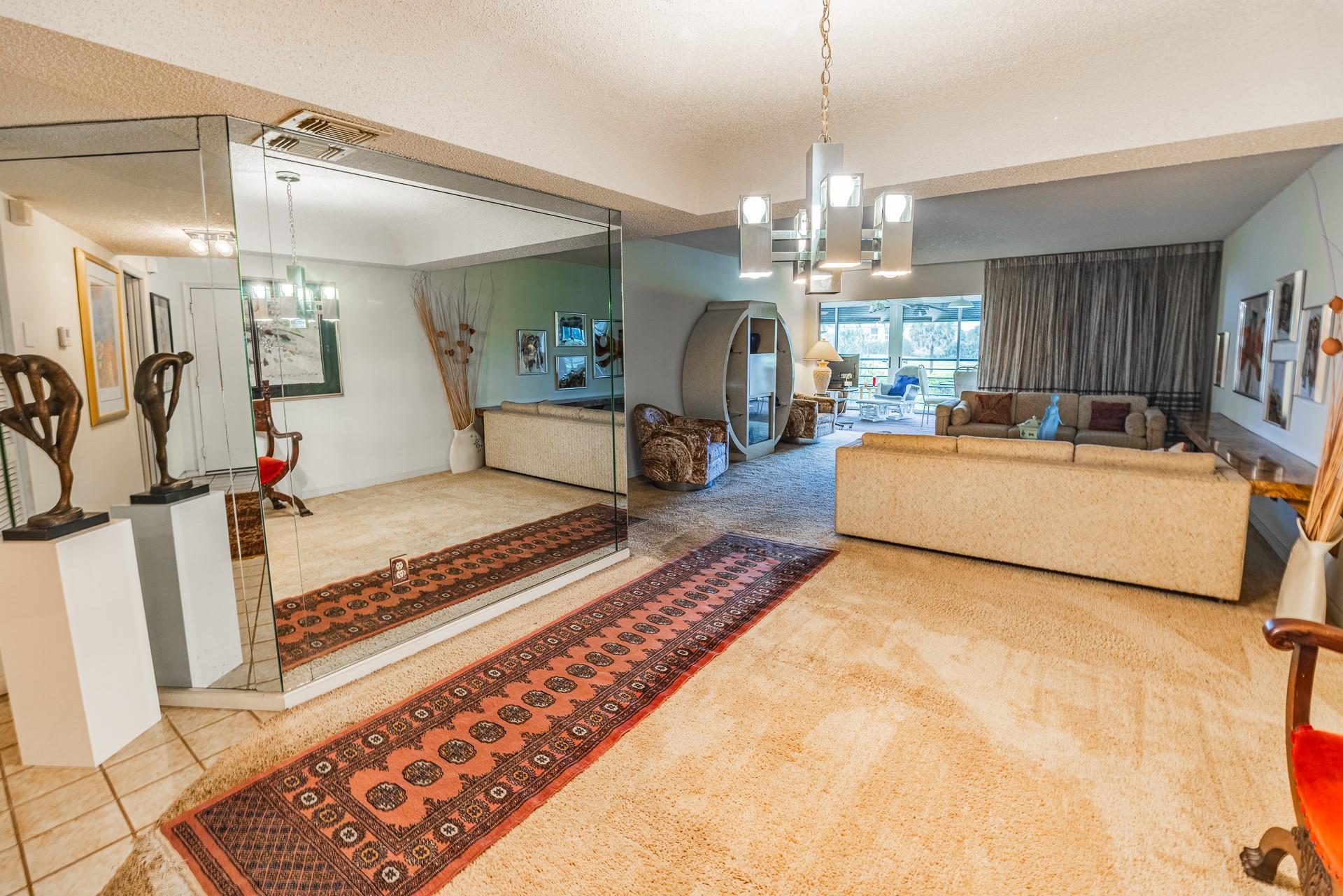 Dining room looking to family room
