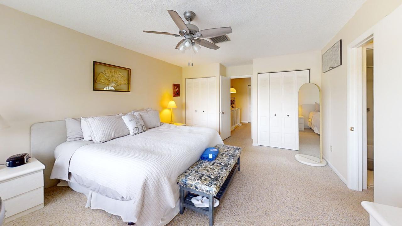 Master Bedroom w view of lake on 2nd Floor