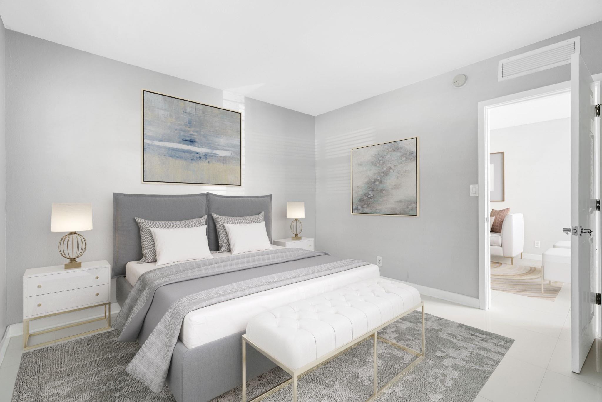 Bedroom - Virtual staging