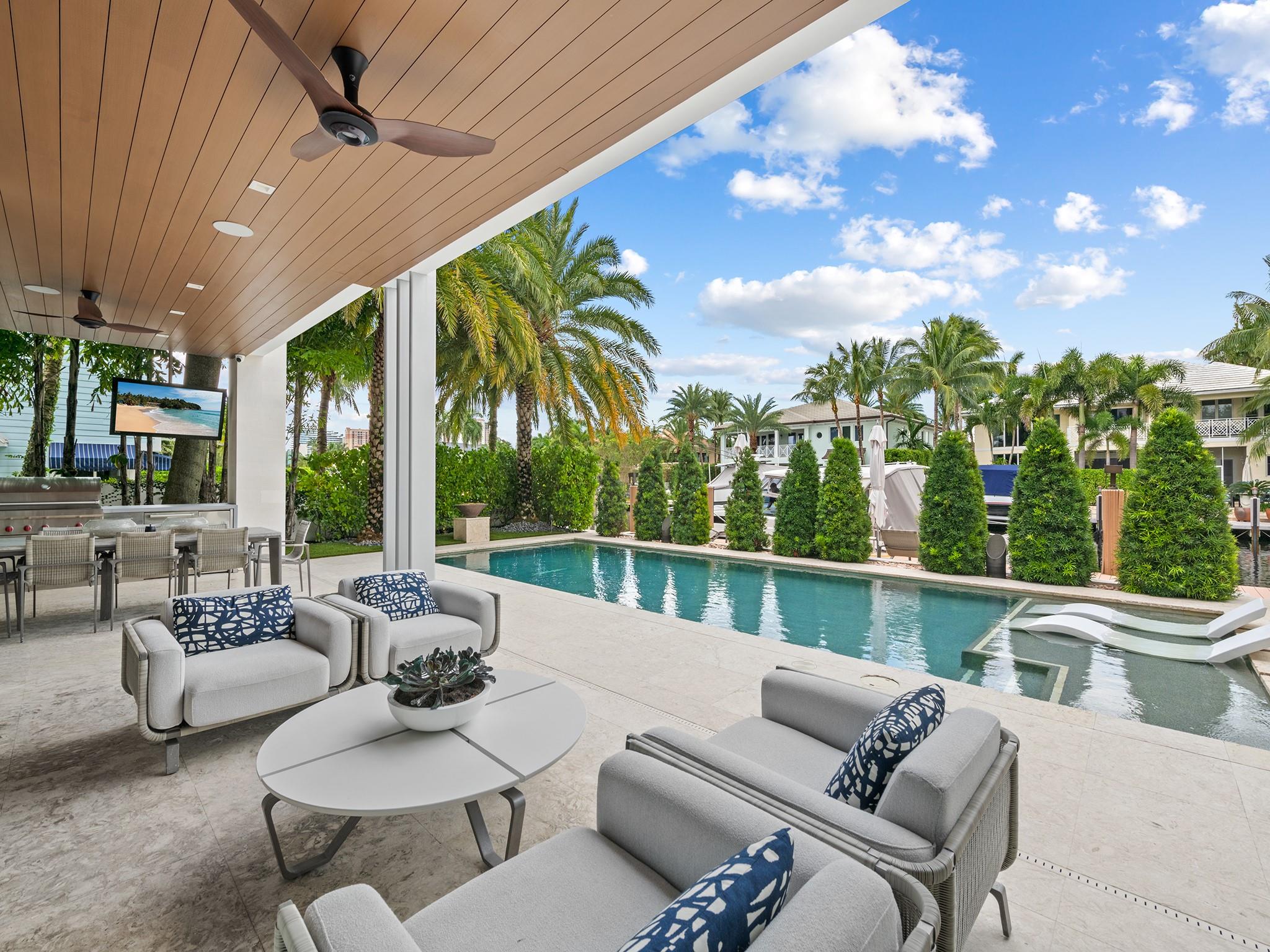 First Floor Covered Patio