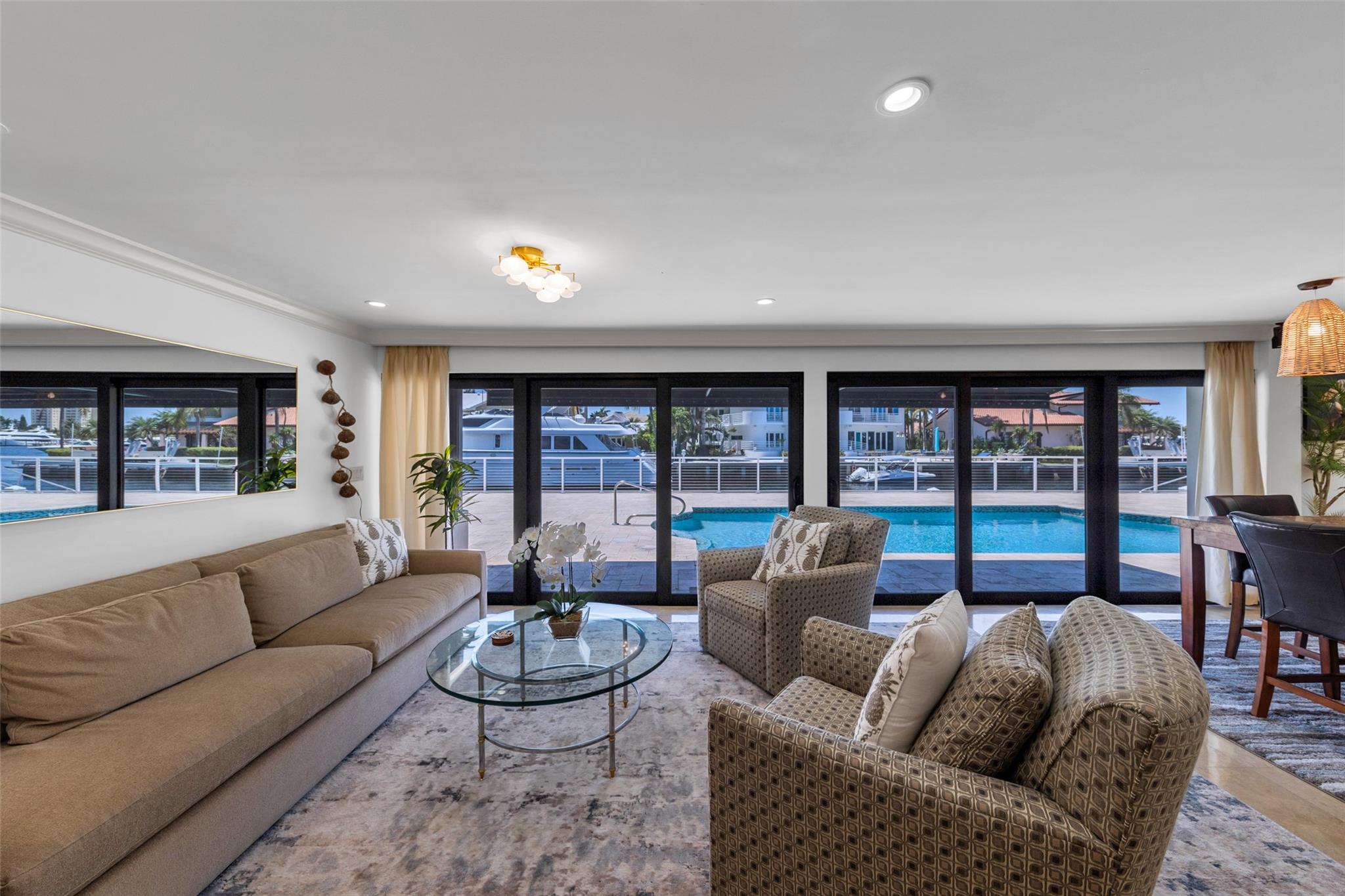 Photo for 633 4th Key Drive, Fort Lauderdale, FL 33304 - Listing #FX-10496695 Relax or entertain your guests in the "Sunset Room"