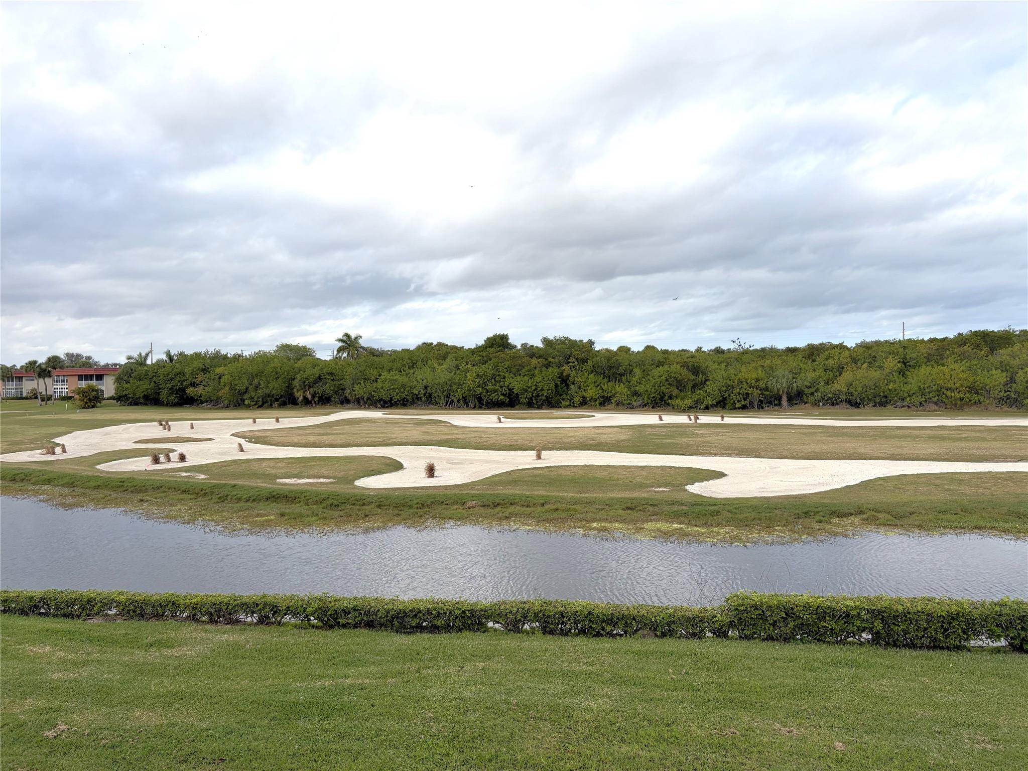 View Of Golf Course and Lake From Lanai
