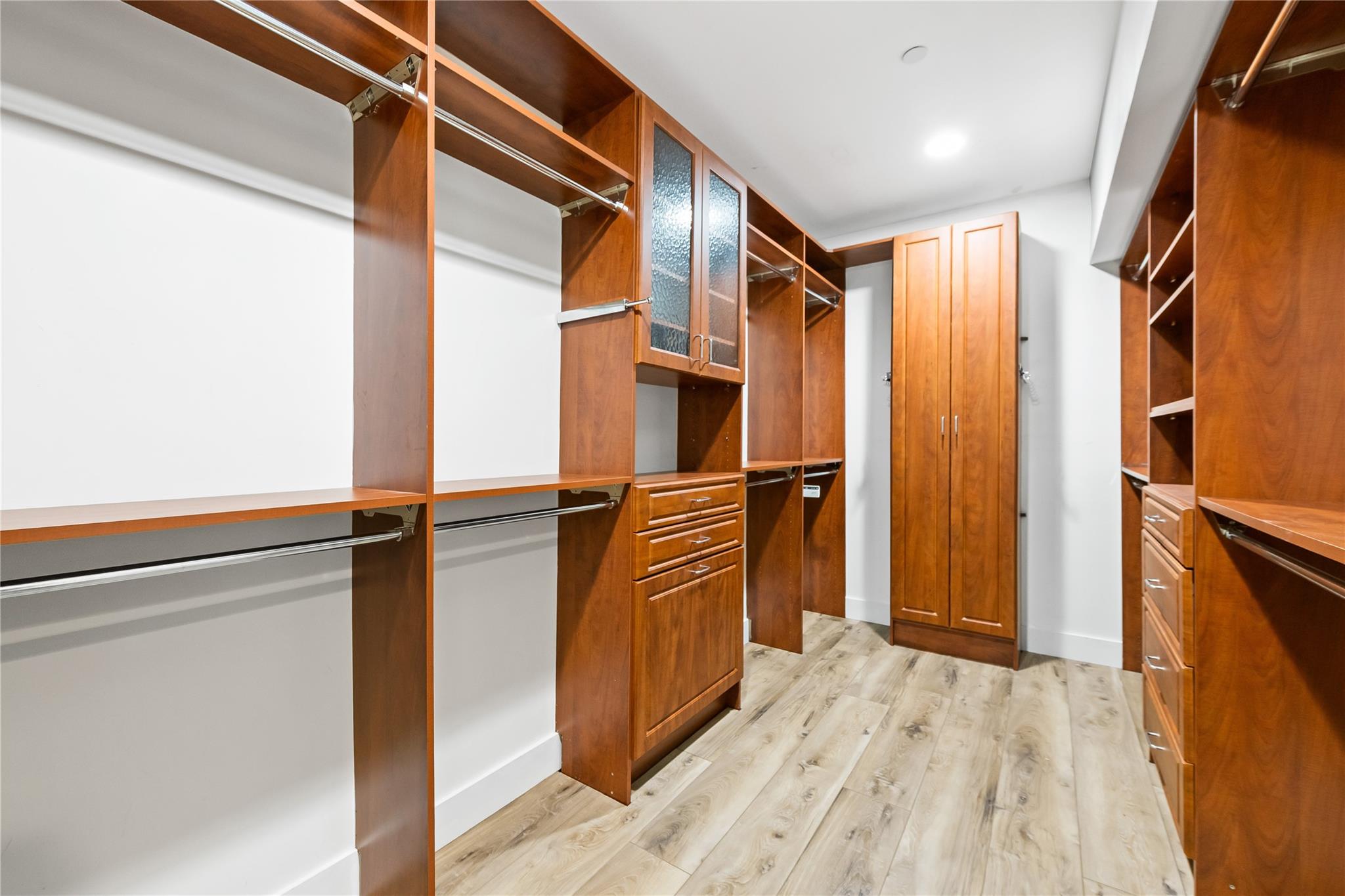 Primary walk-in closet
