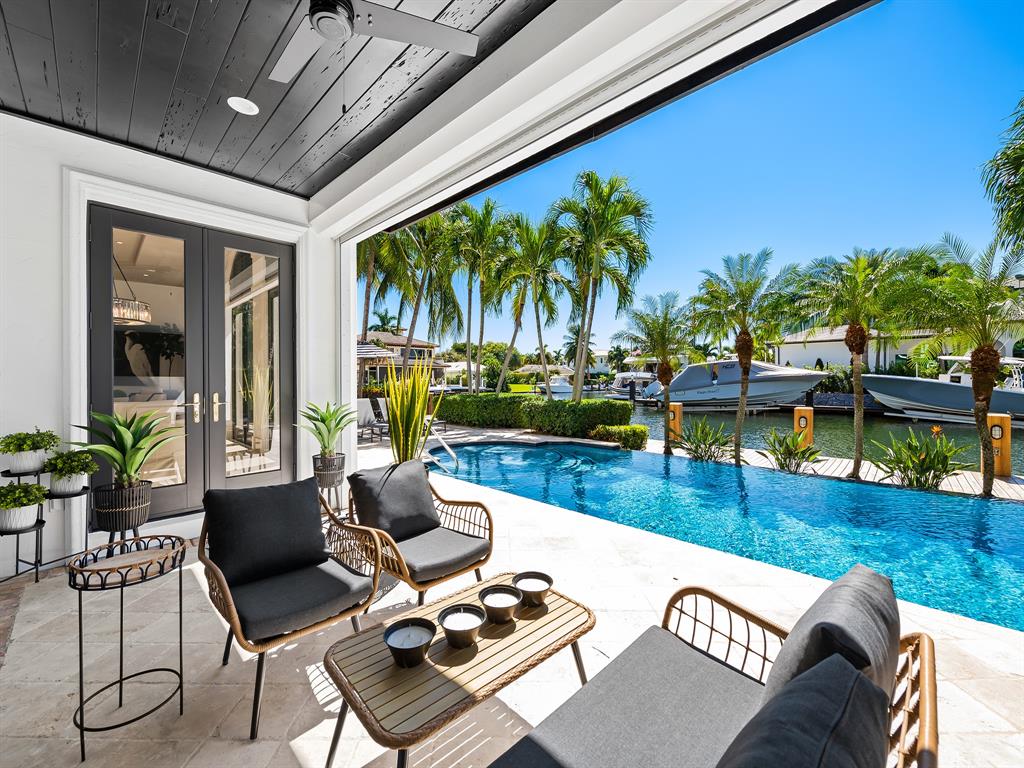 inviting outside entertainment areas