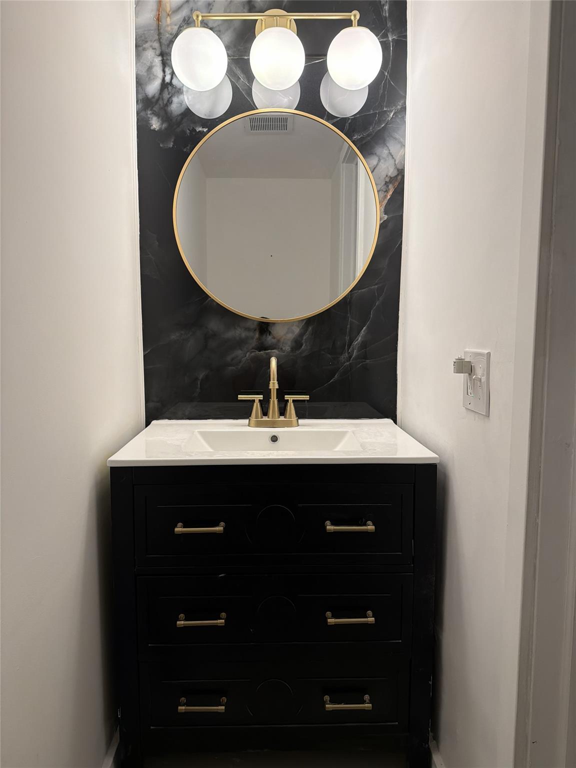 downstairs half bath