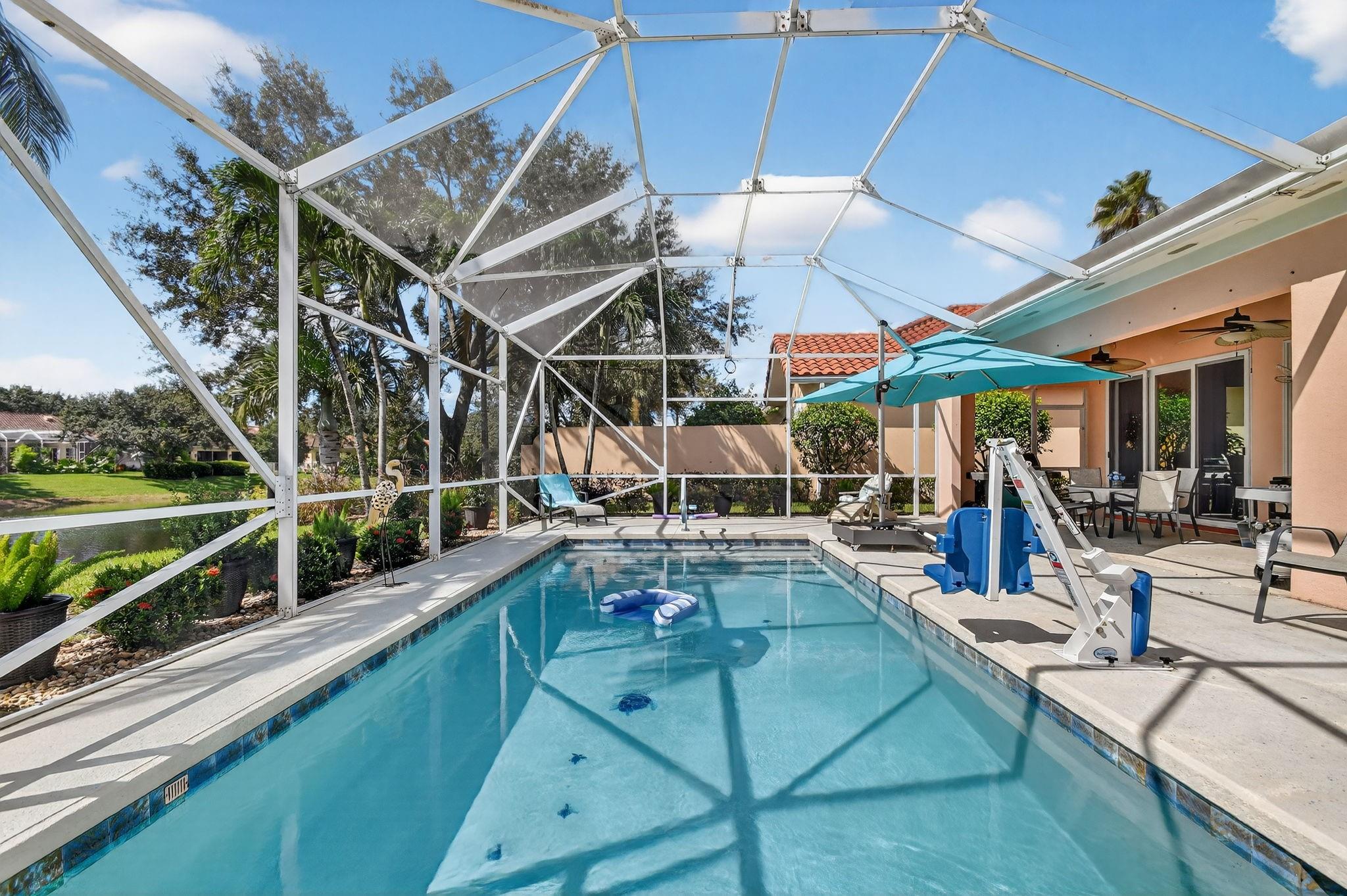 Heated Saltwater Pool