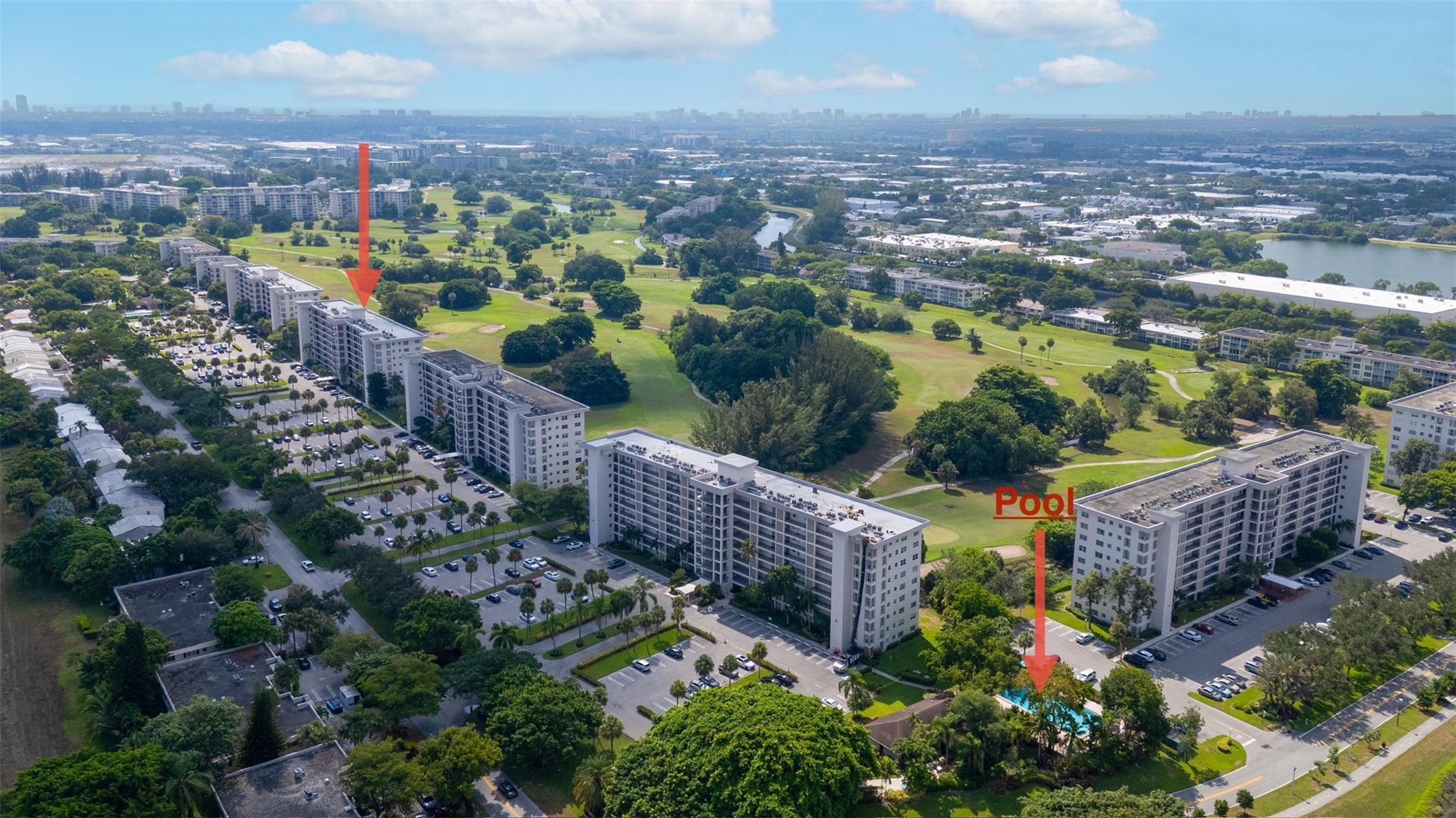 Photo for 3100 N Palm Aire Drive, 803, Pompano Beach, FL 33069 - Listing #FX-10522657 There are three pool rec areas to use on this street.