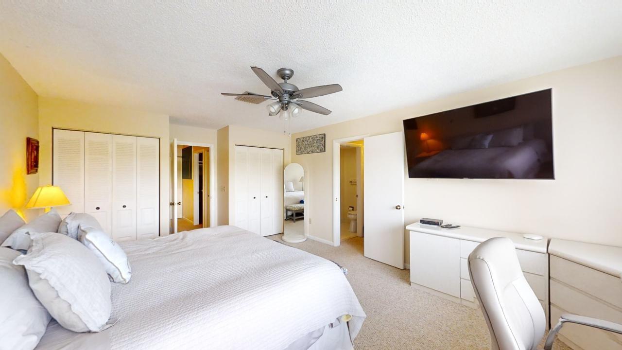 Master Bedroom w view of lake on 2nd Floor