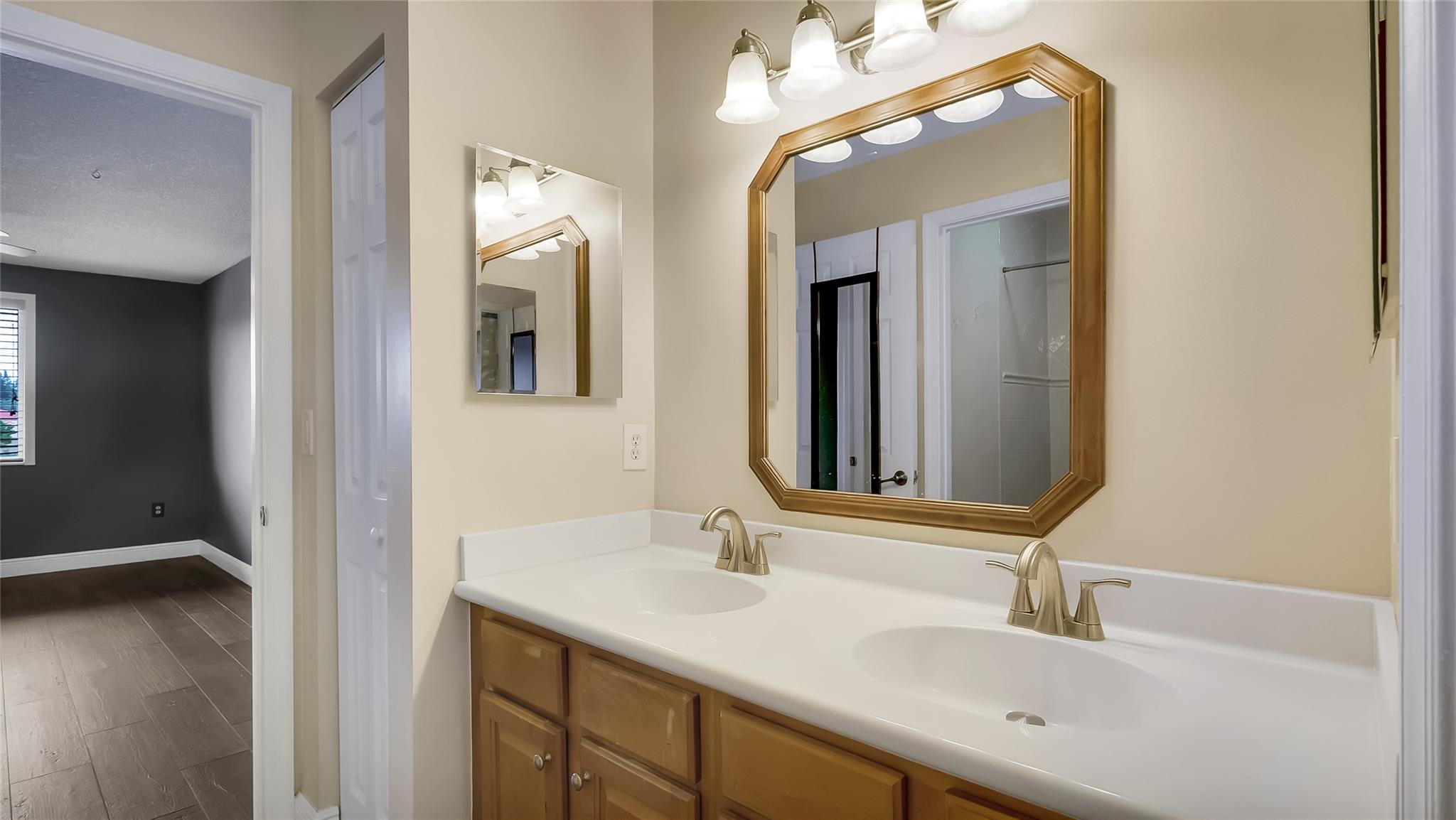 Jack and Jill bathroom