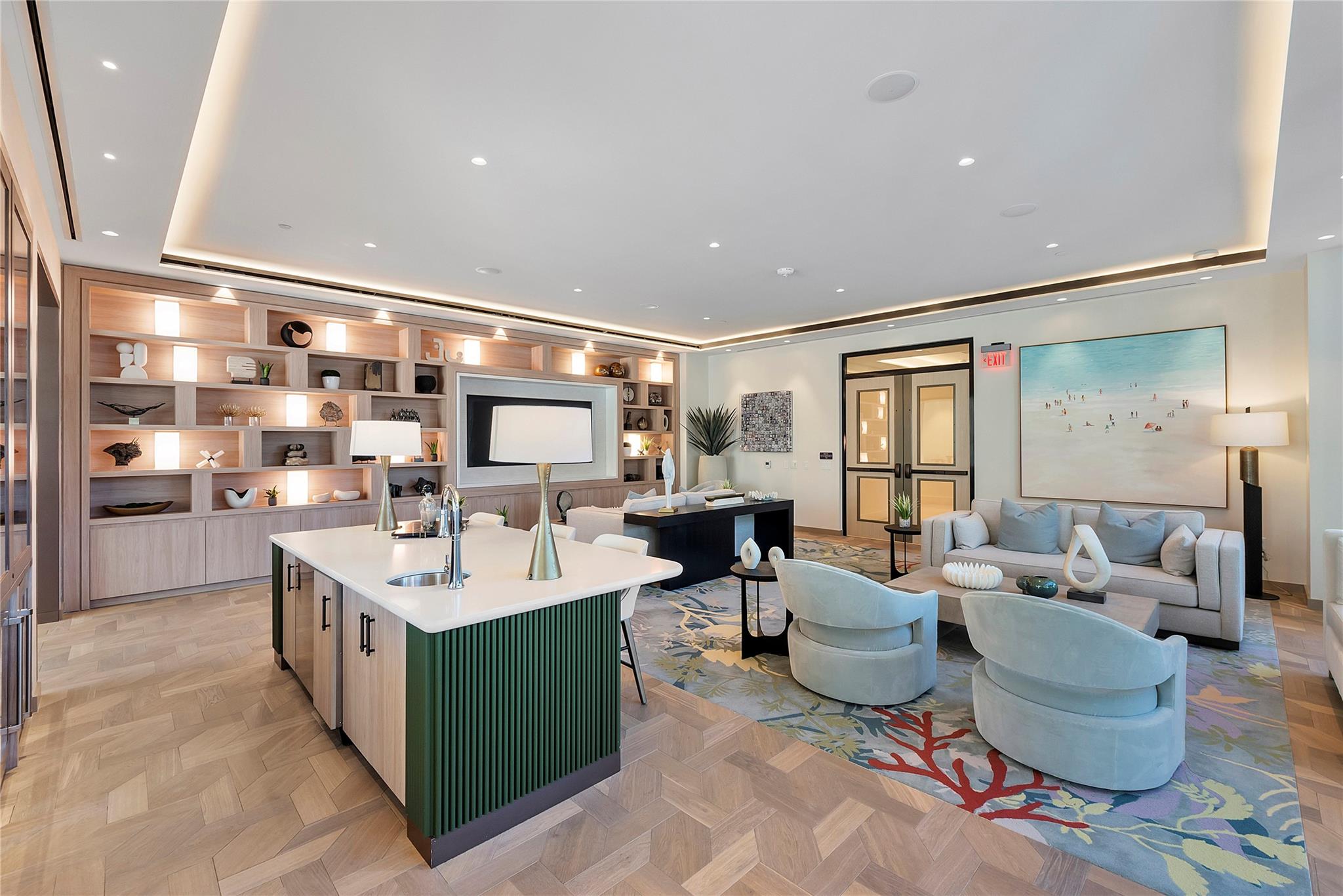 Come and have a cocktail in our party room