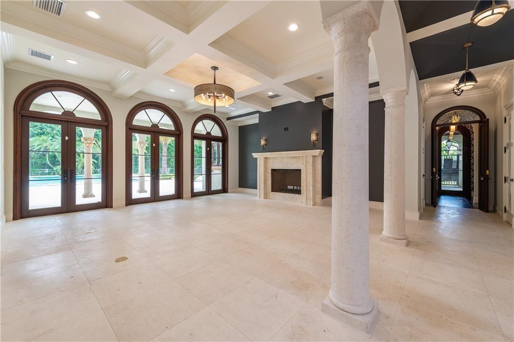 FORMAL LIVING ROOM WITH FIREPLACE