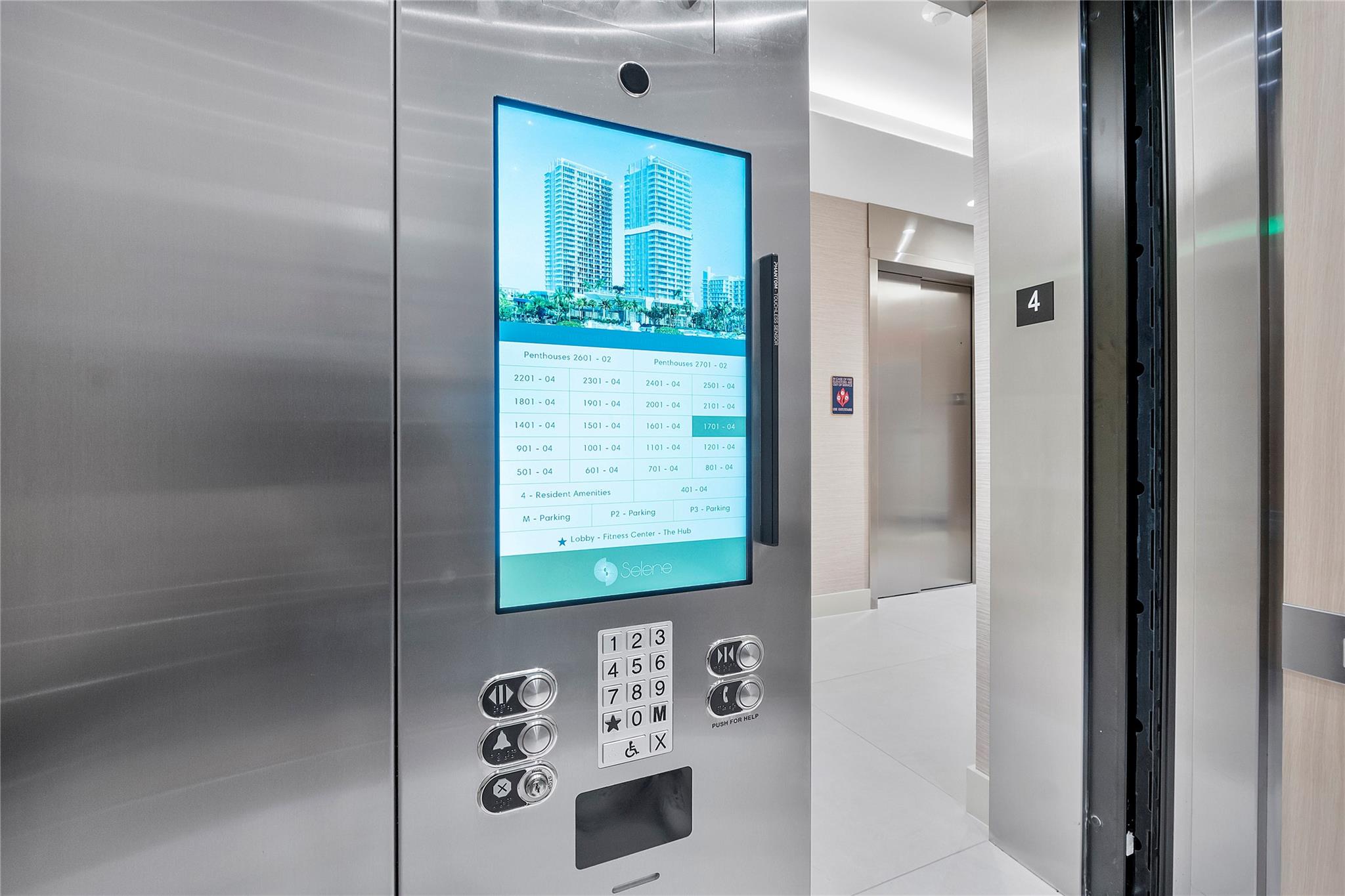 keyfob security controlled elevator access