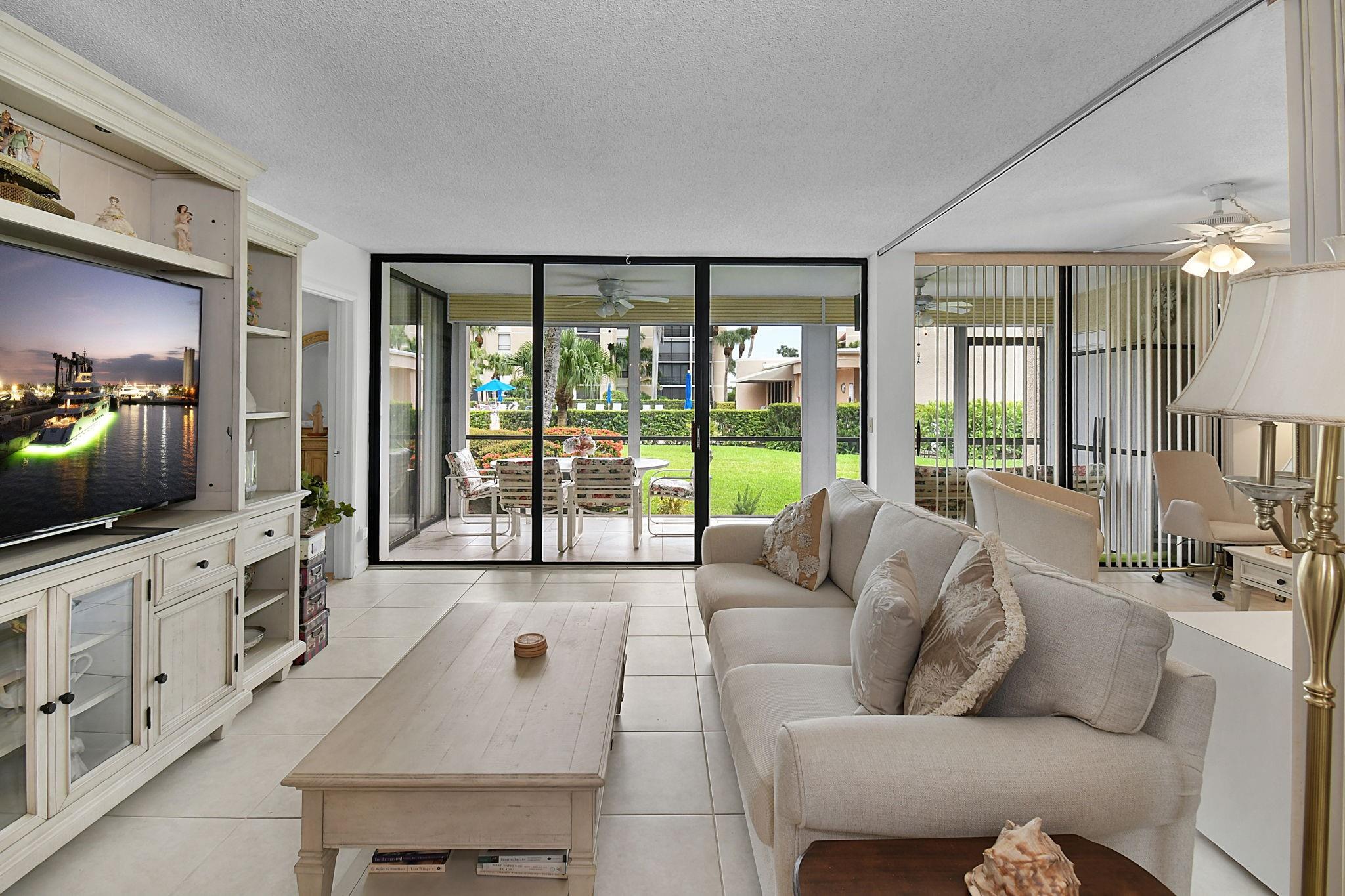Living Room to Patio View