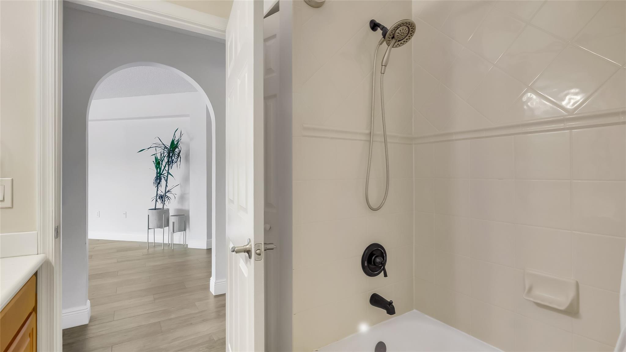 first floor full bathroom