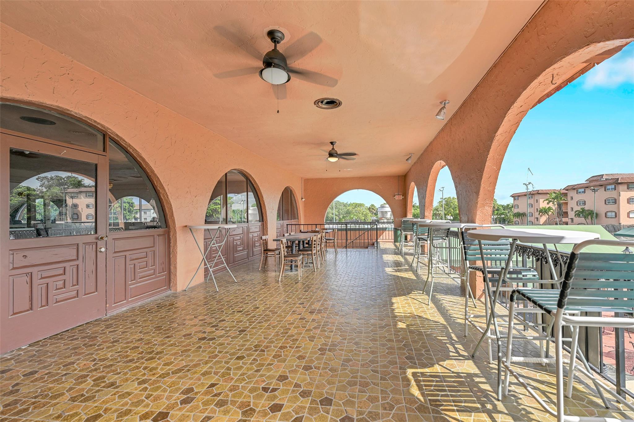 Upper Clubhouse Balcony
