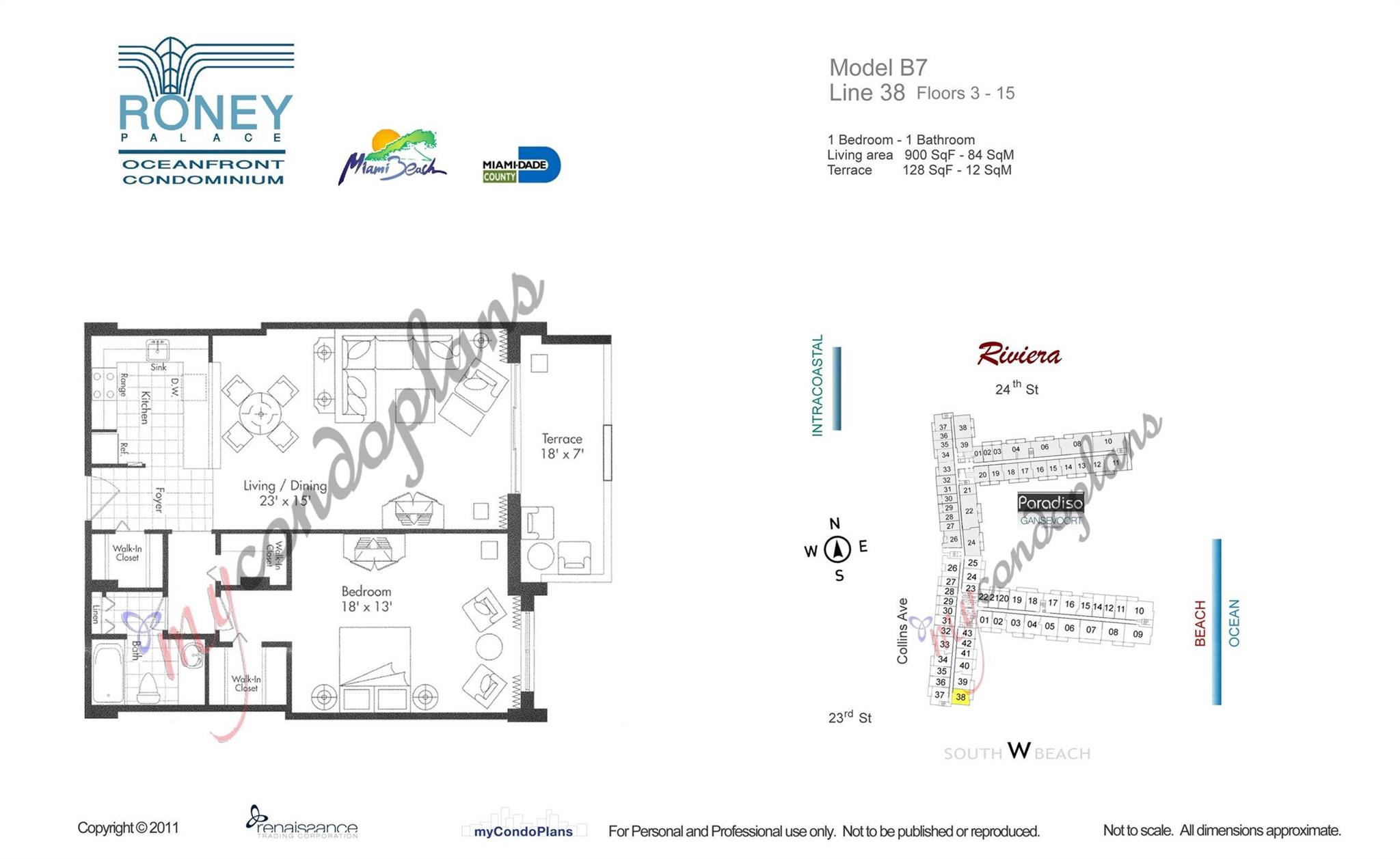Photo for 2301 Collins Avenue, 838, Miami Beach, FL 33139 - Listing #FX-10506924 2301 Collins Avenue, 838, Miami Beach, FL 33139