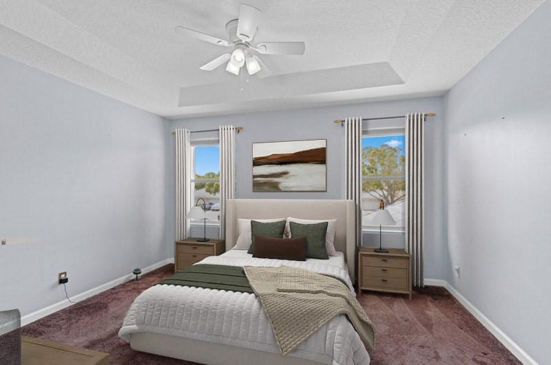 Virtually staged for visualization