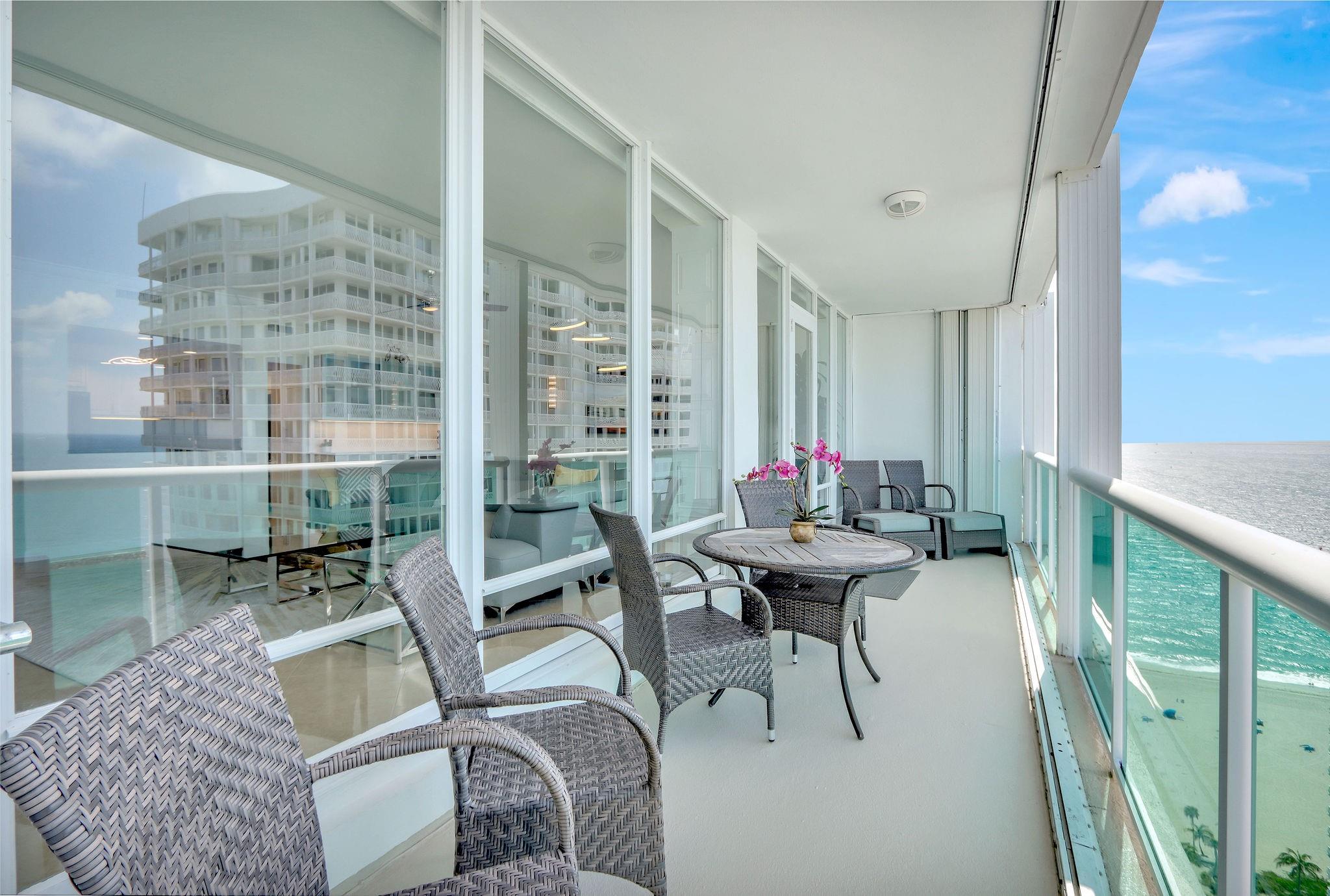 Photo for 2100 S Ocean Lane, PH 8, Fort Lauderdale, FL 33316 - Listing #FX-10499794 Watch Cruise Ships & Super Yachts pass by.