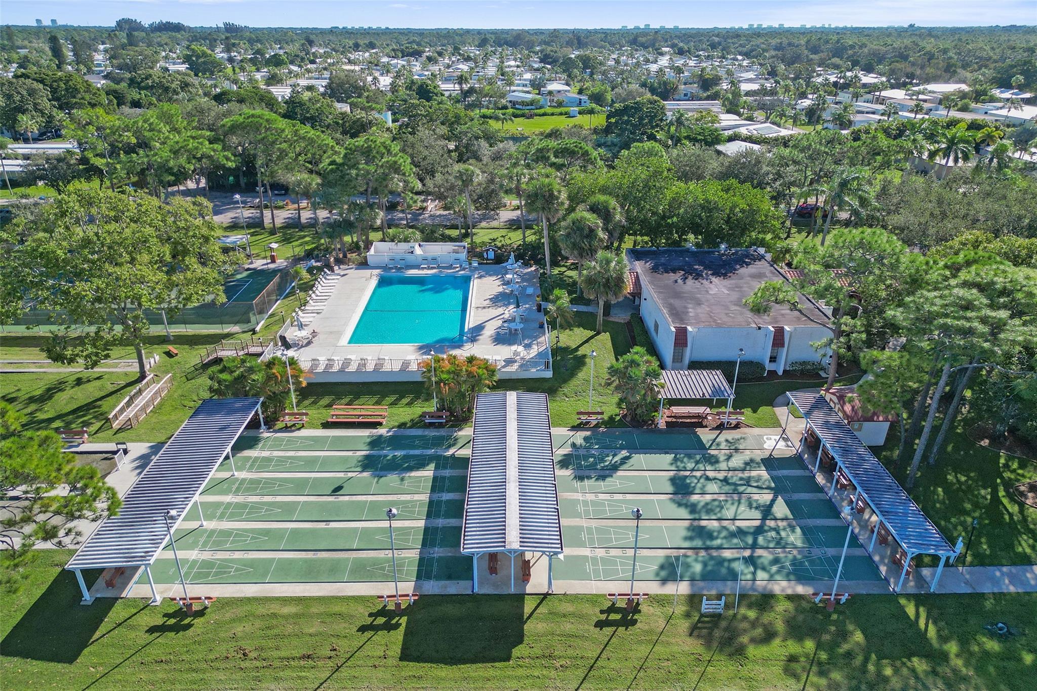 Pool/Shuffleboard Courts