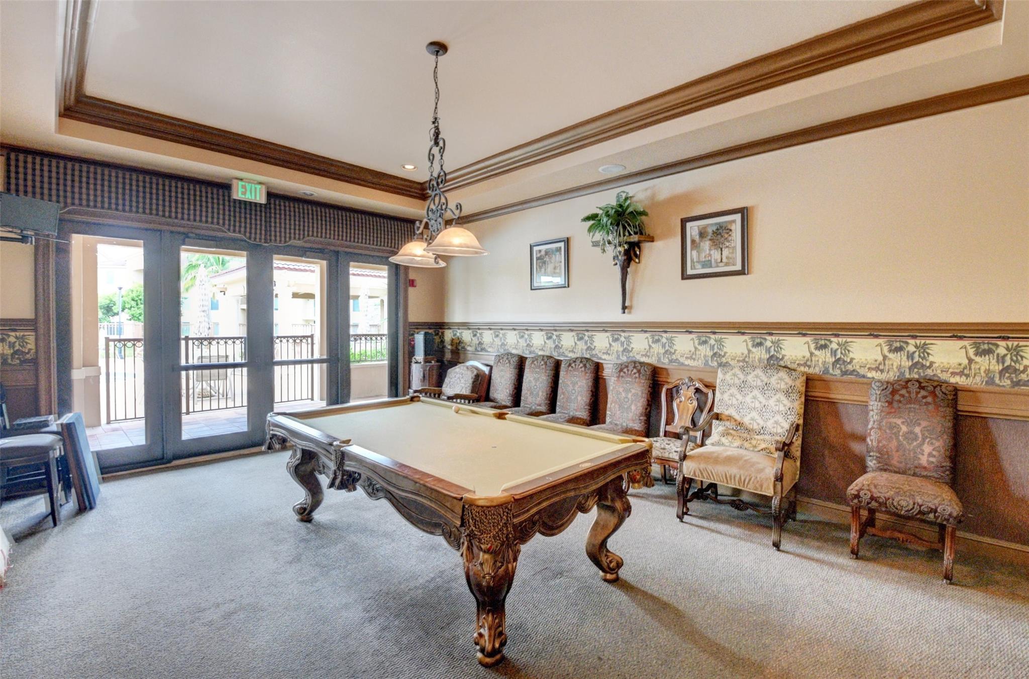 Community Billiards Room