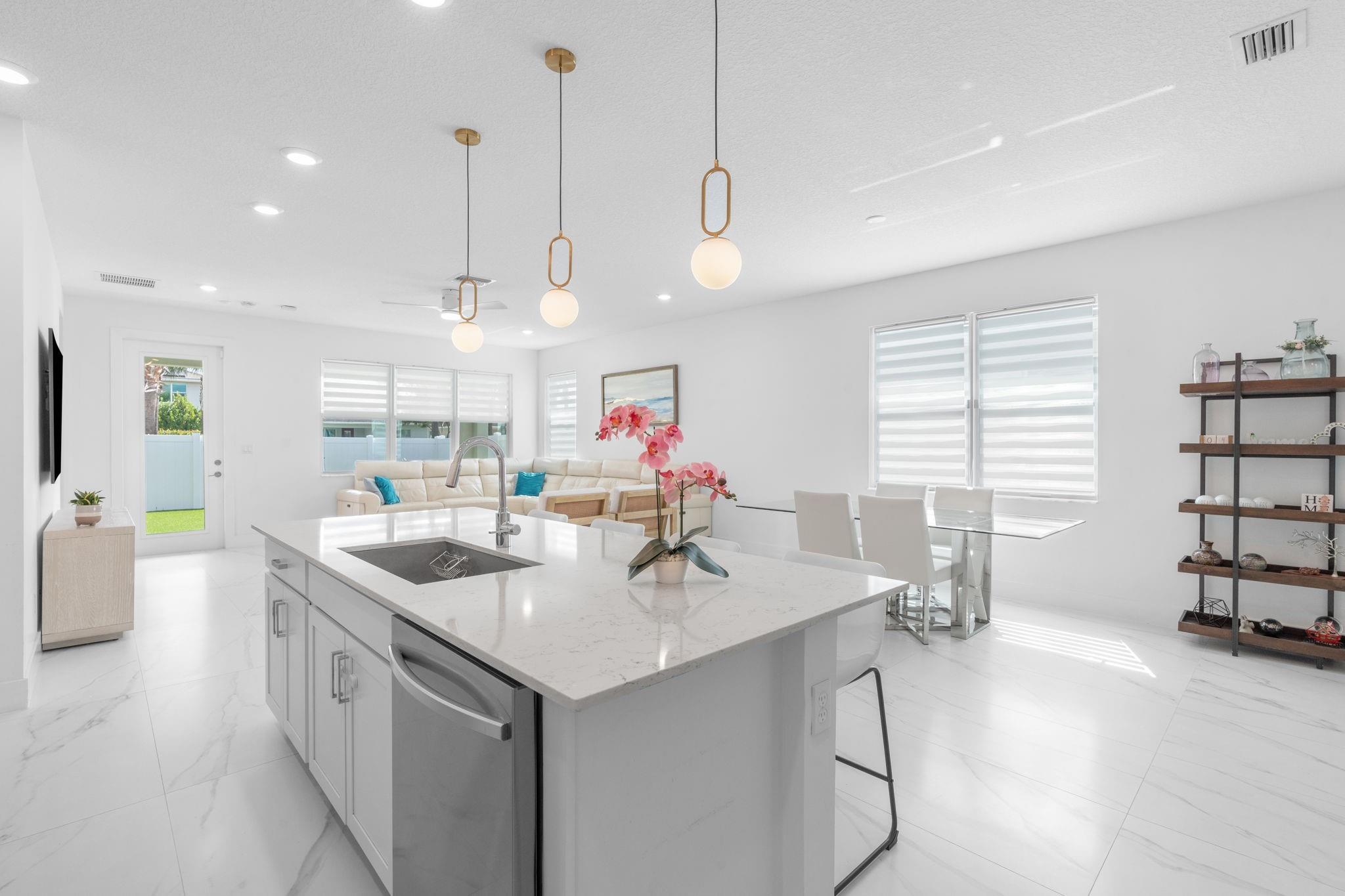 Updated Kitchen with Stainless Steel Appliances