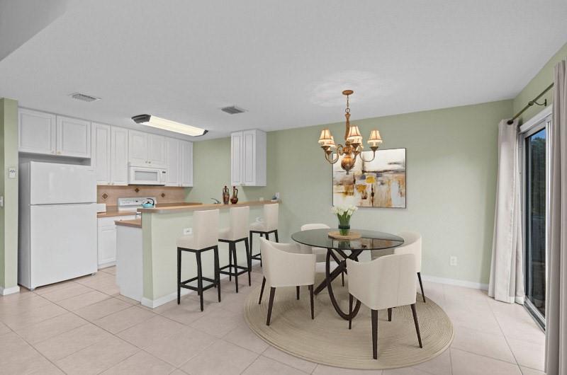 Virtually staged for visualization