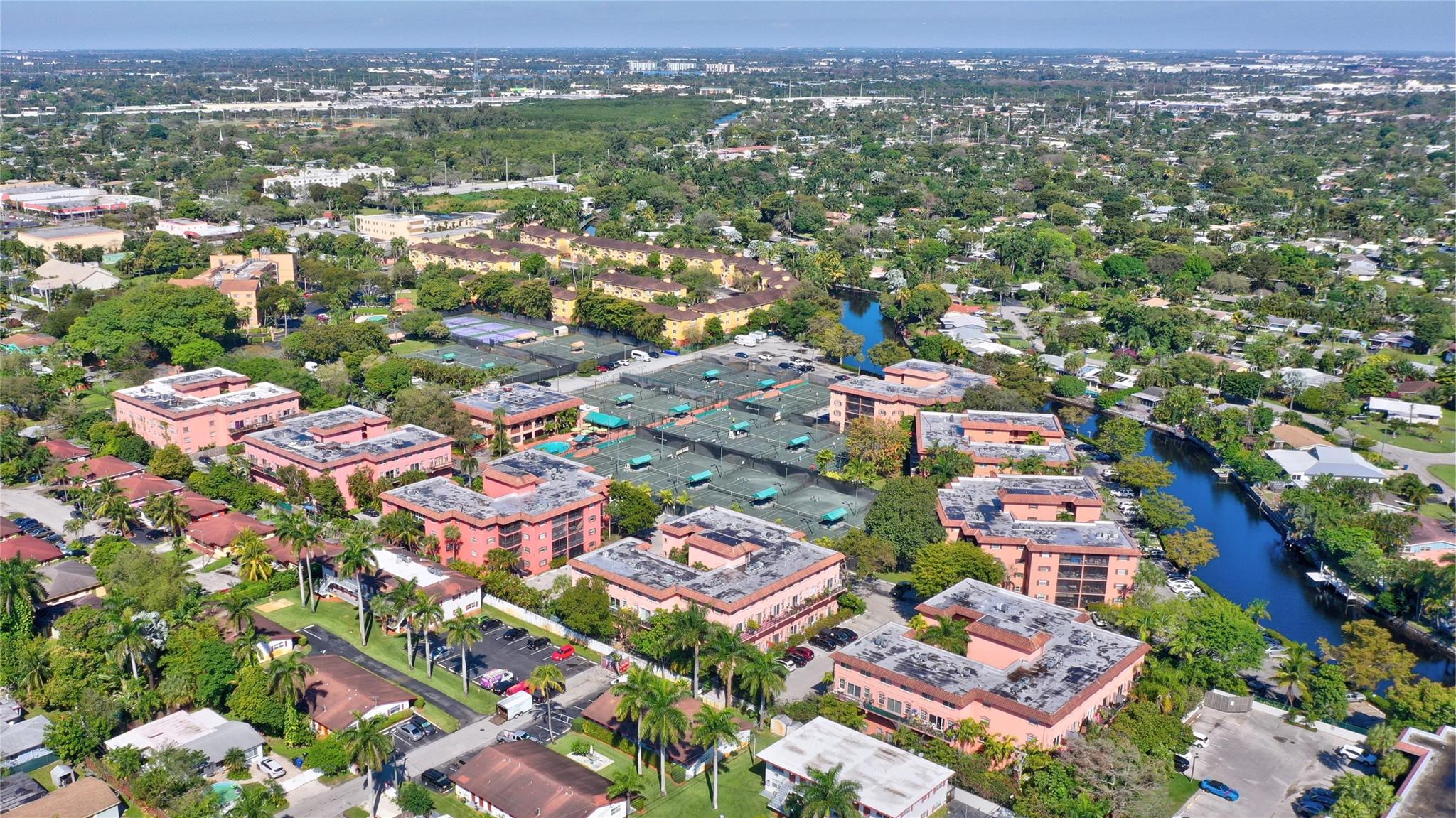 View of entire Complex--from the south