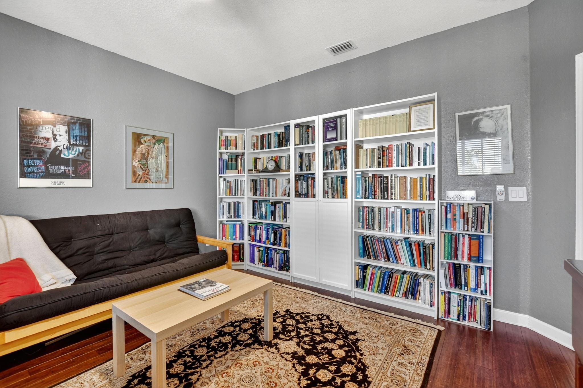 4th bedroom on 2nd floor used as a study