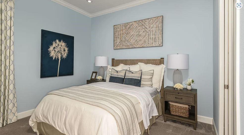 Additional highlights include: tray ceilings, additional bedroom with bathroom, pocket sliding glass door to outdoor living, study, rough-in plumbing for future outdoor kitch