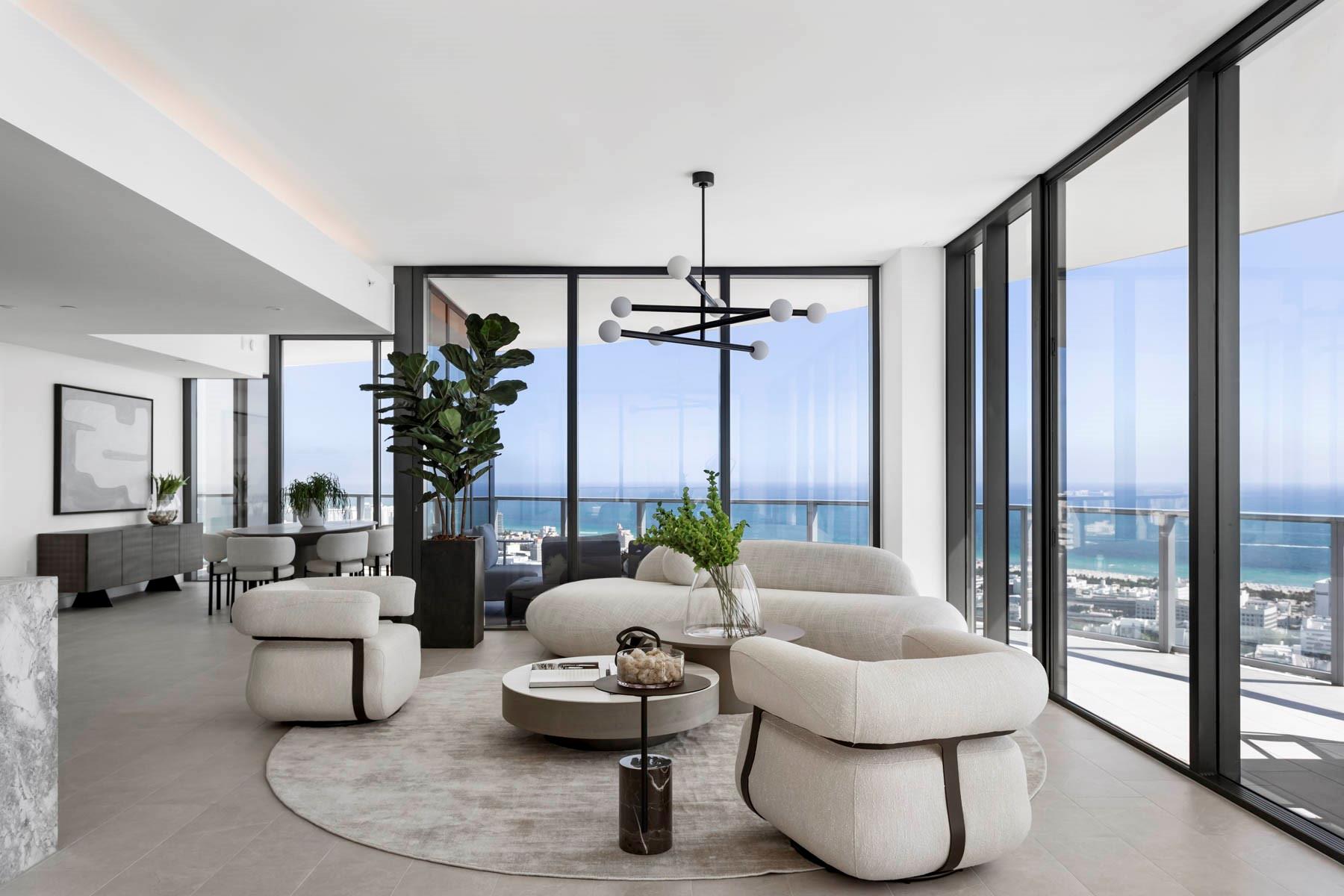 Great room and dining room