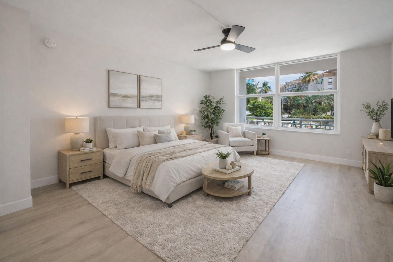 Guest Bedroom Digitally Staged